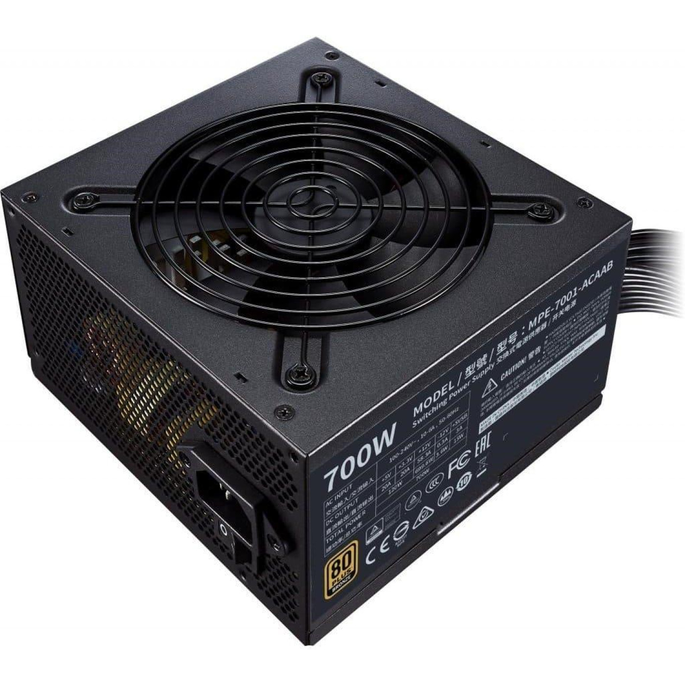 Блок питания Cooler Master 700W Bronze (MPE-7001-ACAAB-EU)
