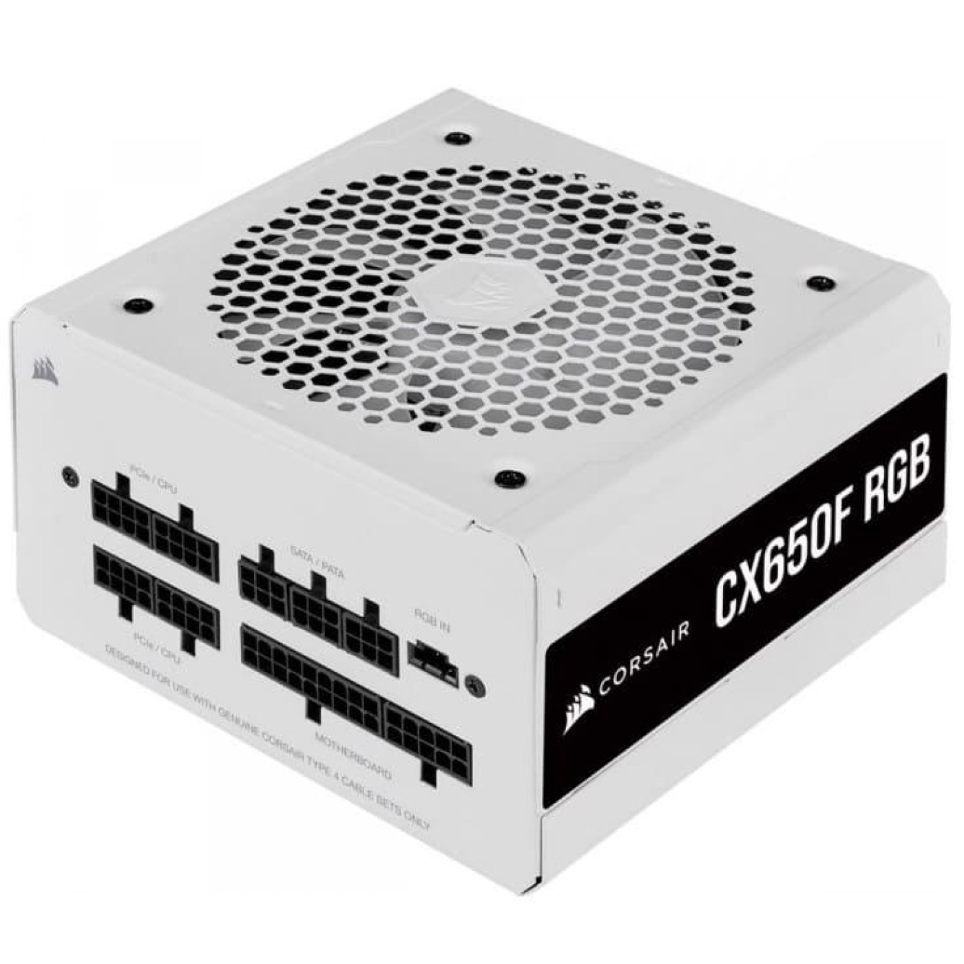 Блок питания Corsair CX650F RGB White 650W (CP-9020226-EU) Б/у
