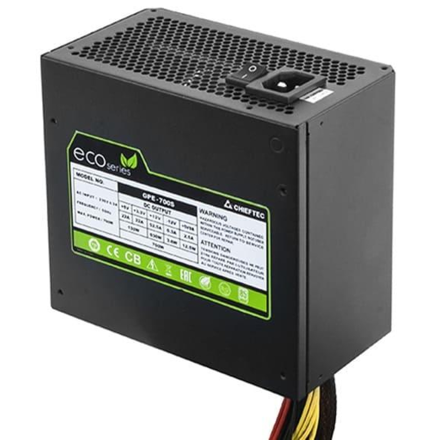 Блок живлення Chieftec 600W (GPE-600S)