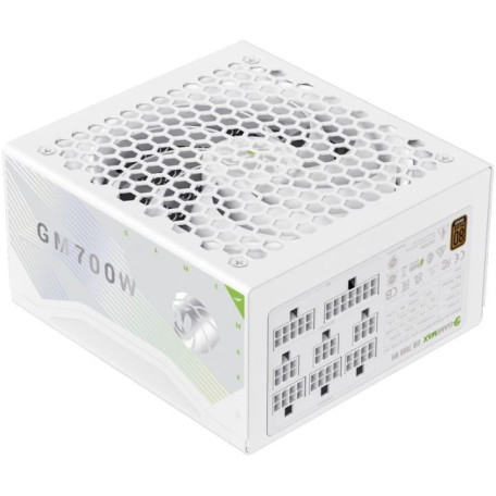 Блок живлення GameMax GM 700B Fully-modular 700W 80+ Bronze (GM 700B WH Fully-modular New) White