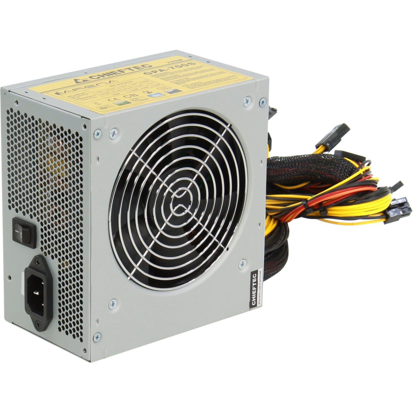 Блок живлення Chieftec iArena 700W (GPA-700S) Silver Б/в