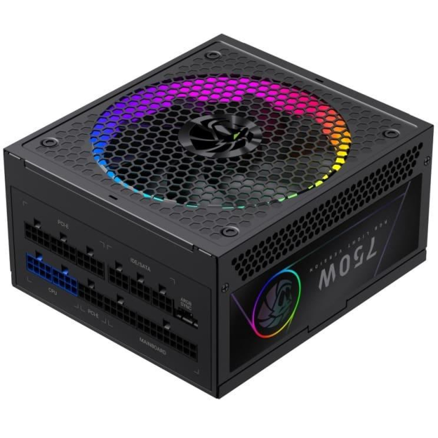 Блок живлення GameMax 750G 750W RGB 80+ Gold (RGB 750G) Black