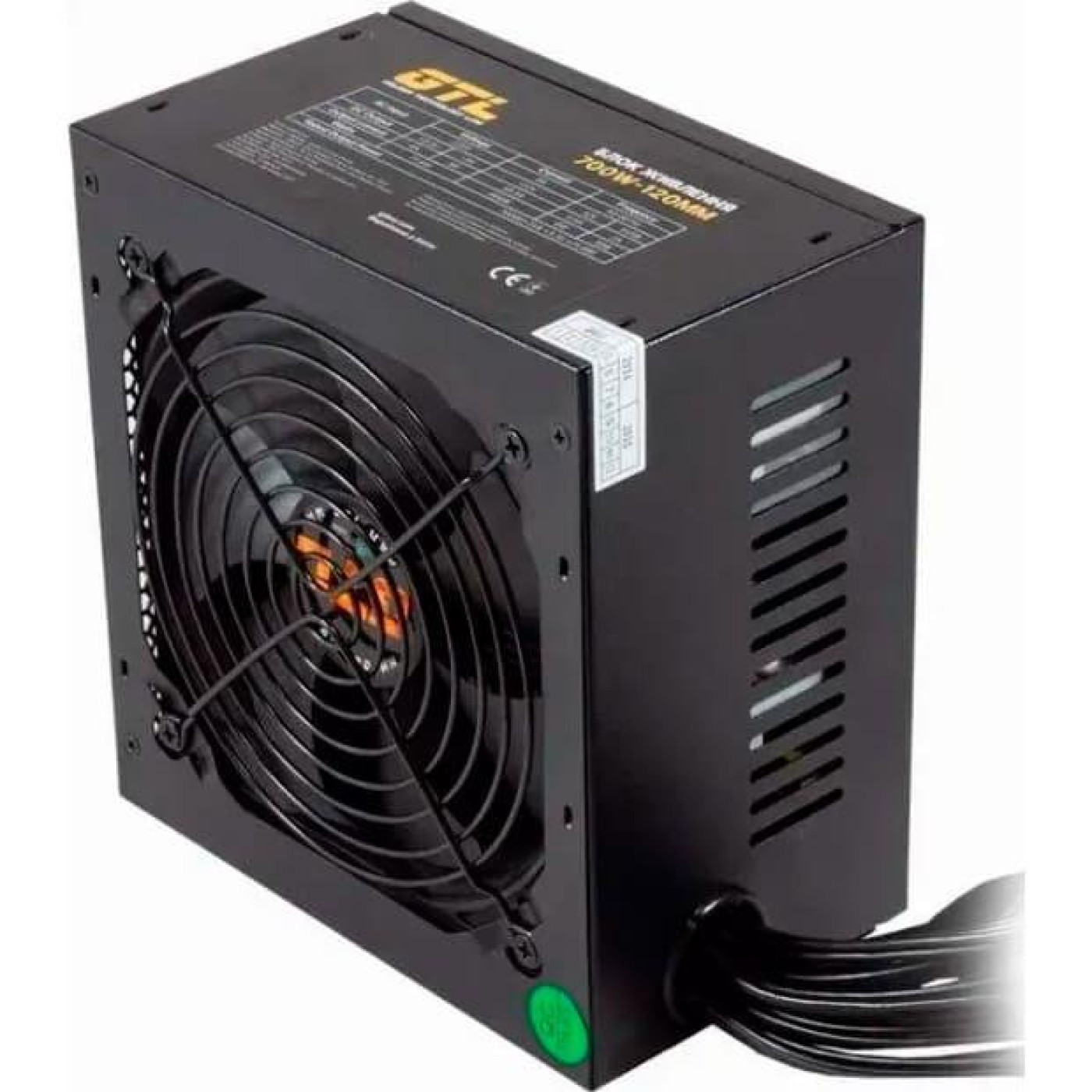 Блок питания GTL 700W Black (GTL-700-120)