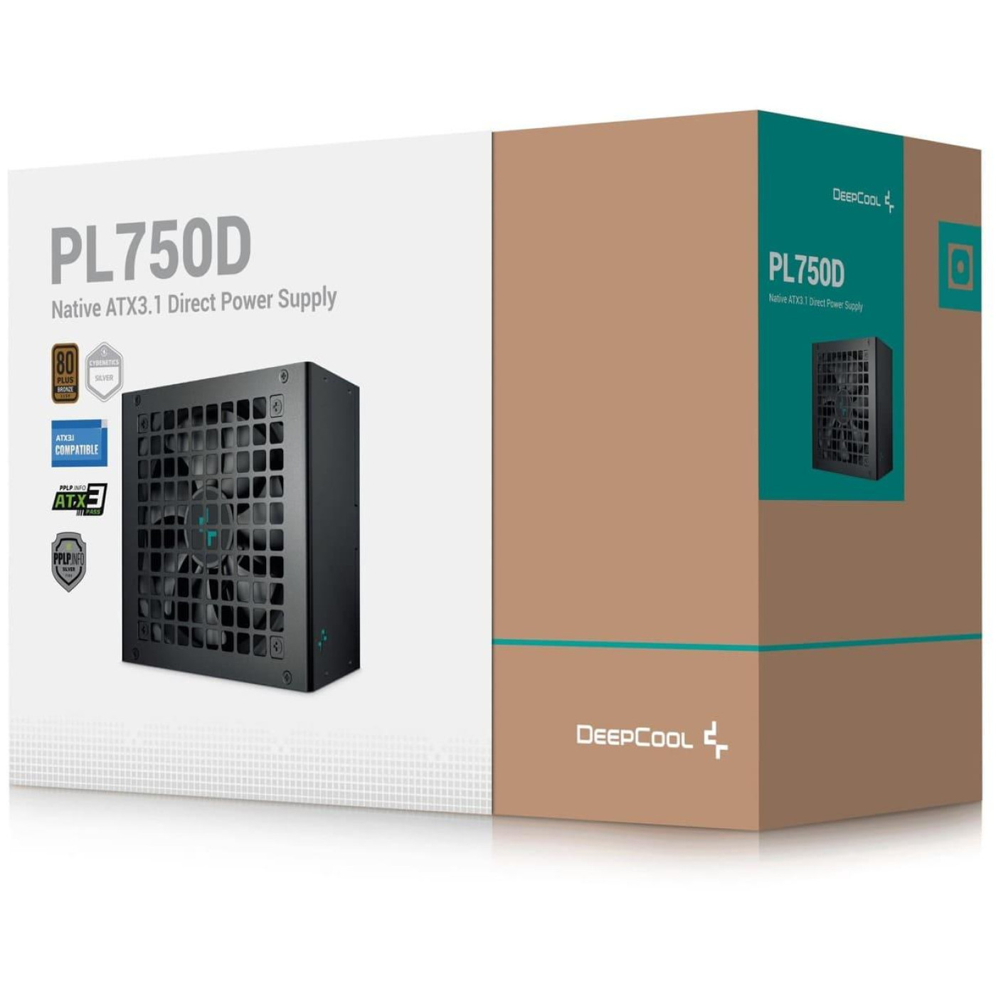 Блок живлення Deepcool 750W PL750D V2 (R-PL750D-FC0B-EU-V2)