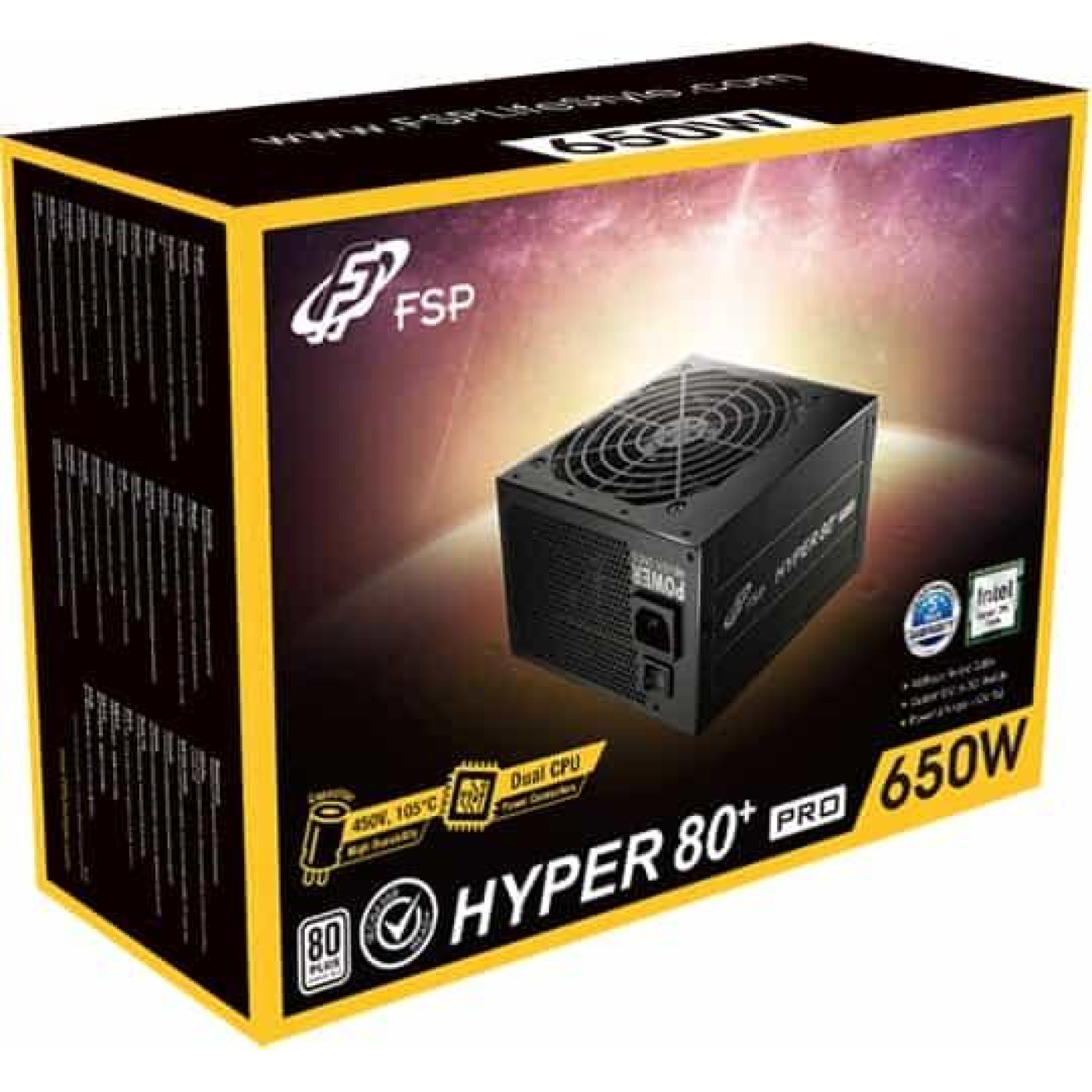 Блок питания FSP HYPER 80+ PRO 650W (H3-650)
