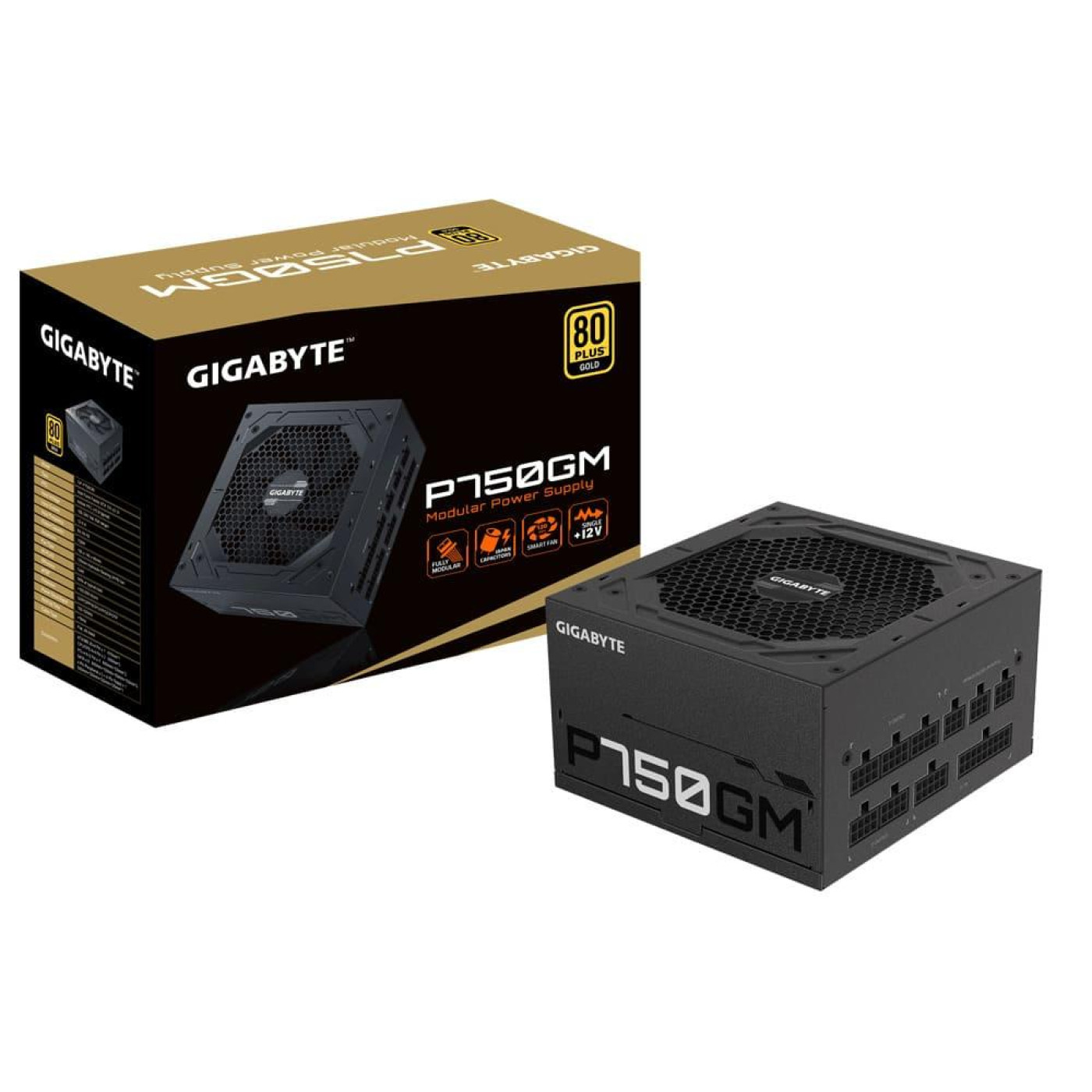 Блок питания Gigabyte P750GM 750W 80 Plus Gold (GP-P750GM)