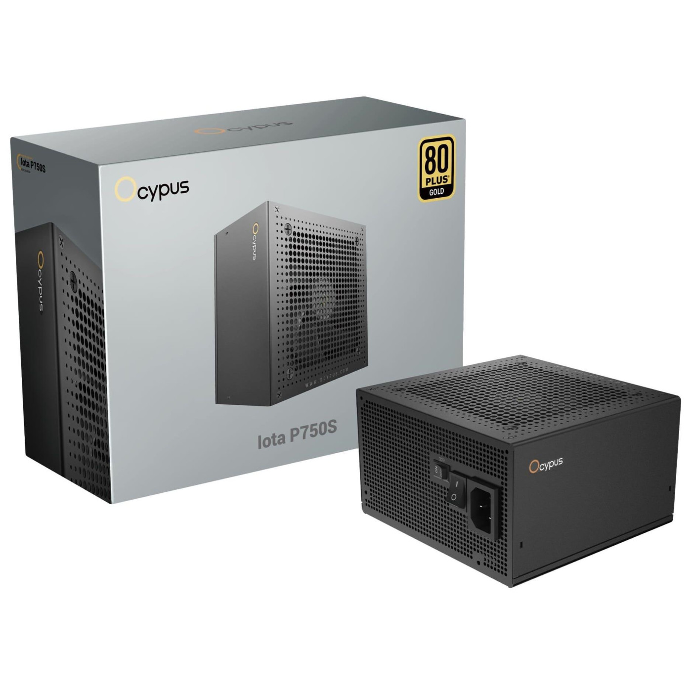 Блок живлення Ocypus IOTA P750S 750W 80+ Gold (IOTA-P750S-GFFBK025X-EU) Black