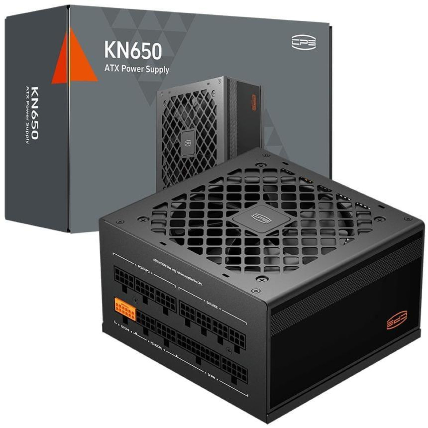 Блок живлення PcCooler KN650 650W ATX 3.1 80+ Gold (P3-KN650-G1F)