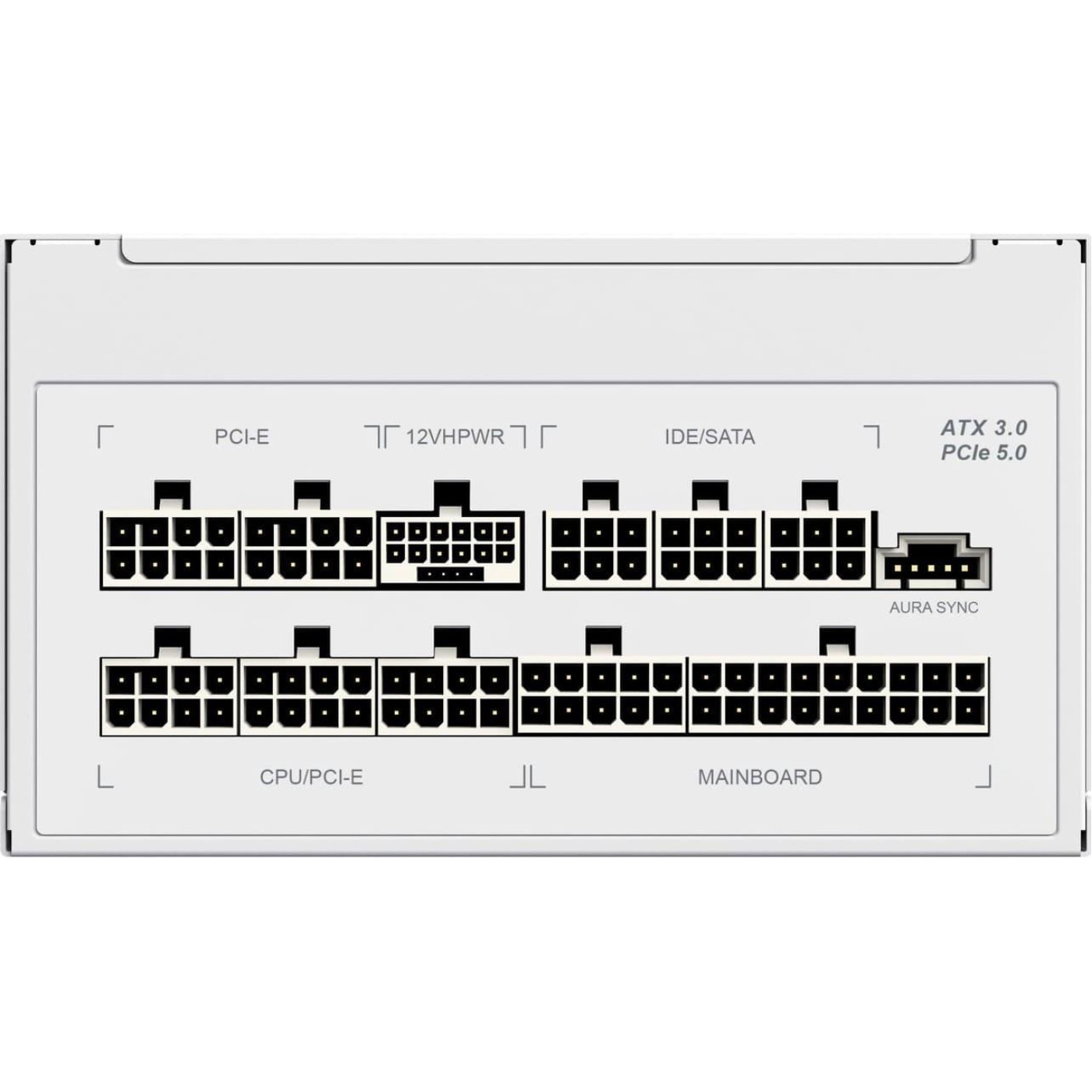 Блок живлення GameMax 750W RGB 750 PRO WH (ATX3.0/3.1 PCI (RGB 750 PRO WH (ATX3.0/3.1 PCI)