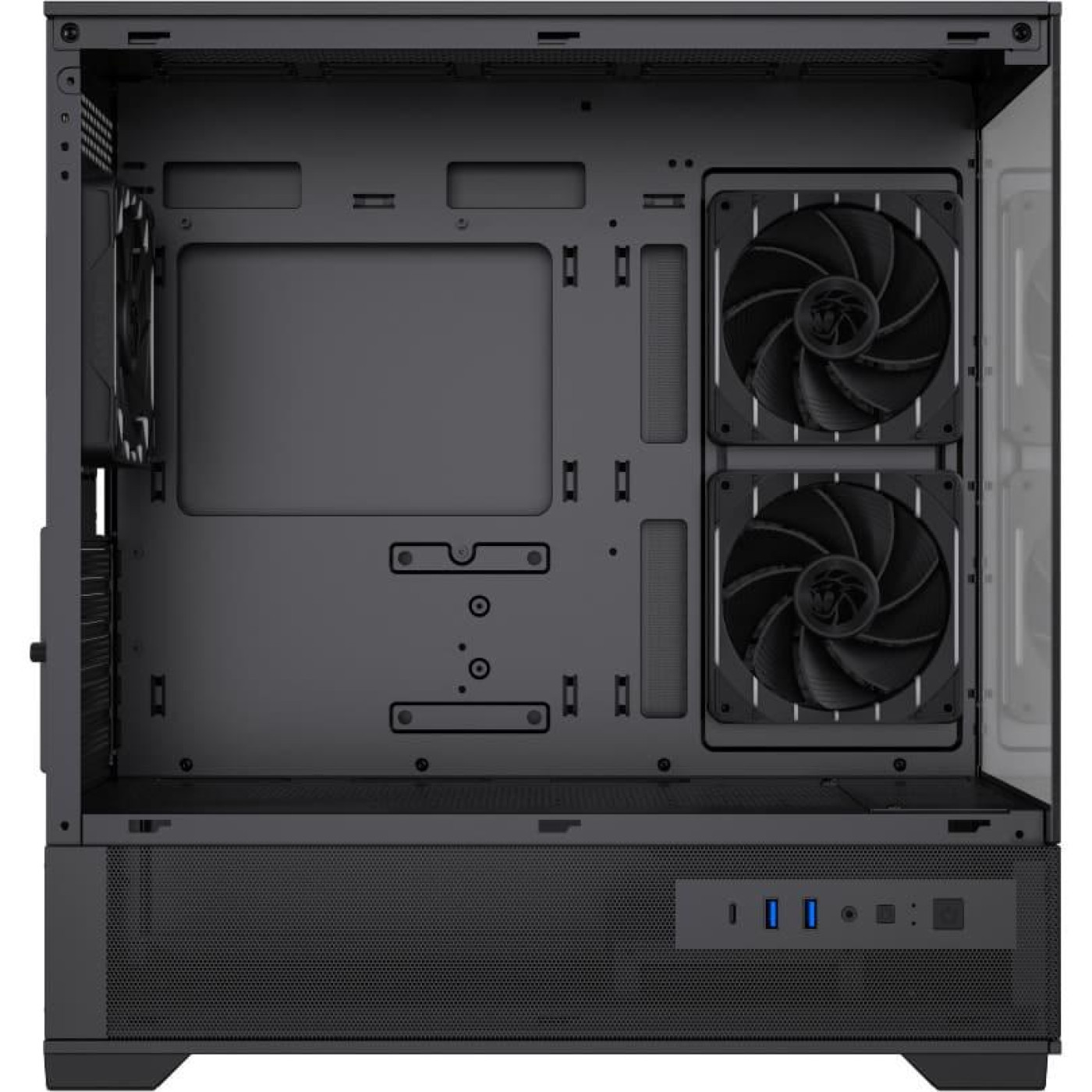 Корпус GameMax Vista 2 M Tempered Glass без БЖ Black (VISTA 2 MB)