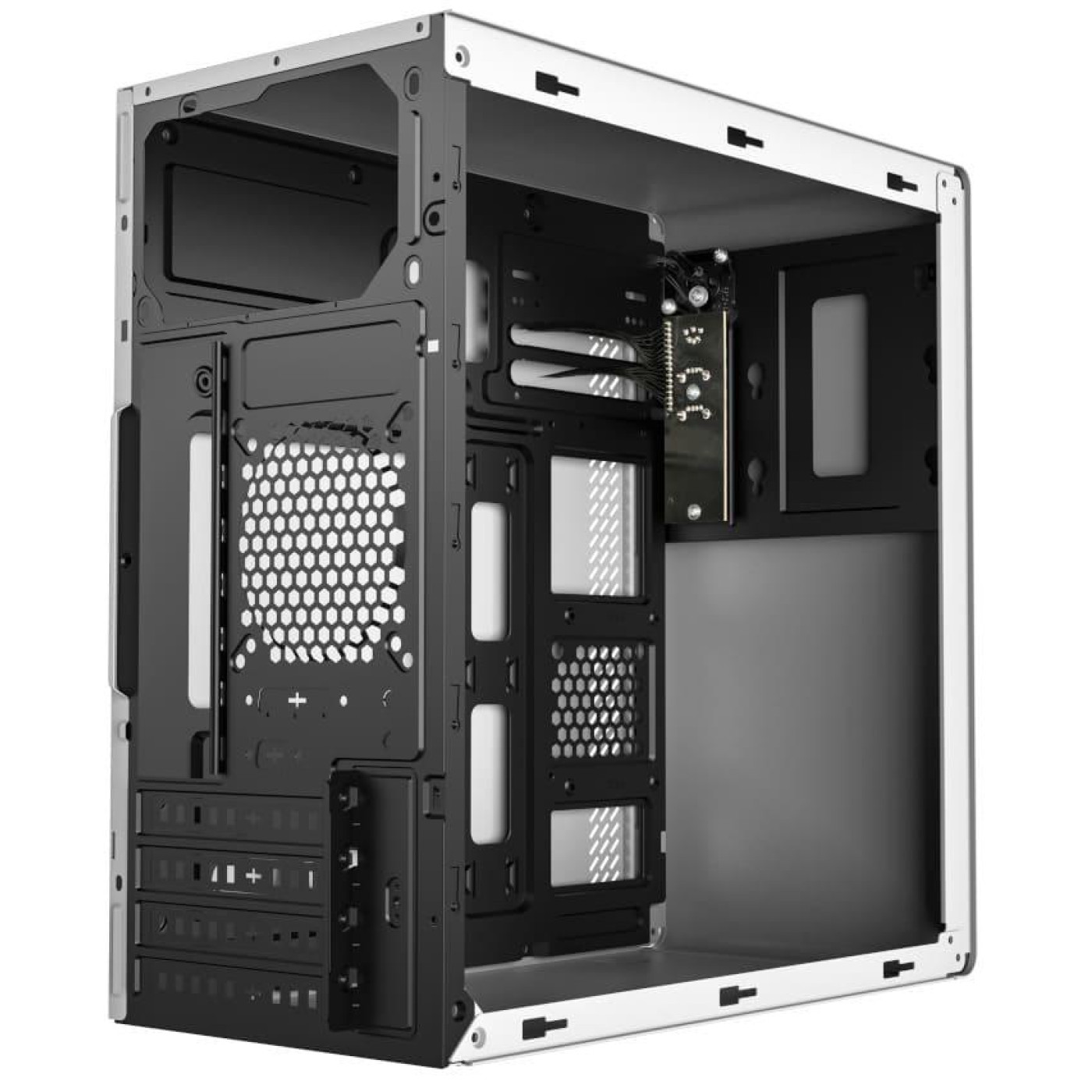 Корпус GameMax A200-WH-NP без БП White (A200-WH-NP)