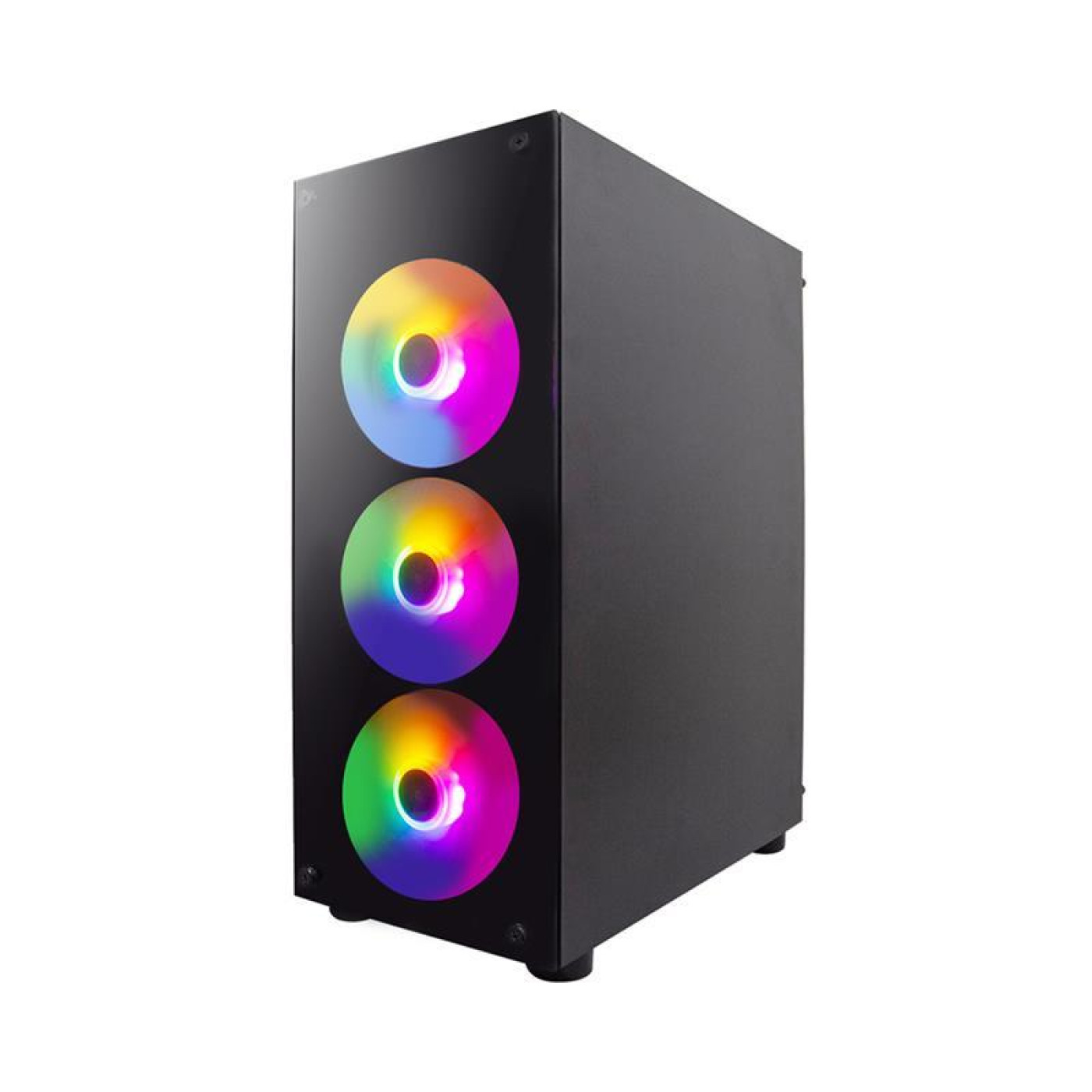 Корпус 1stPlayer V3-B-BK-4F1 Black без БЖ (V3-B-BK-4F1)