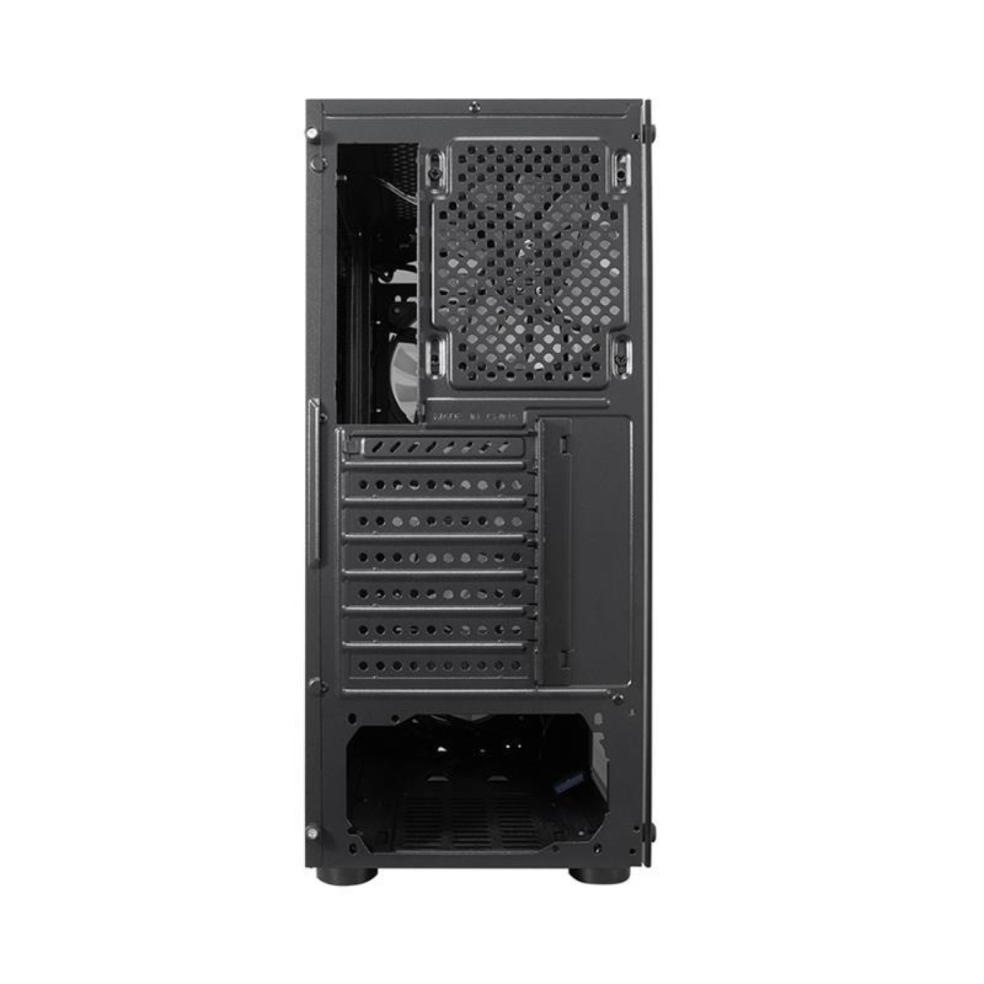 Корпус 1stPlayer V3-B-BK-4F1 Black без БЖ (V3-B-BK-4F1)