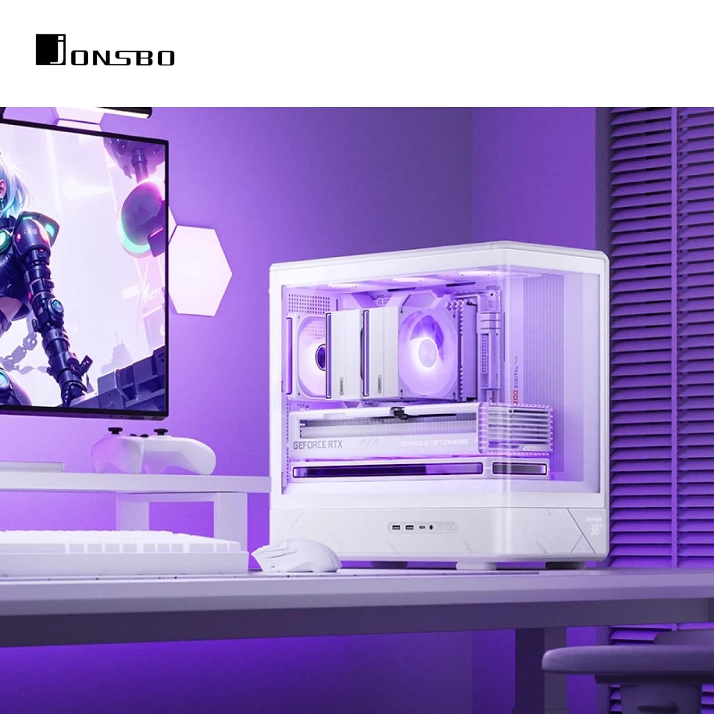 Корпус Jonsbo D200 White (D200 White)