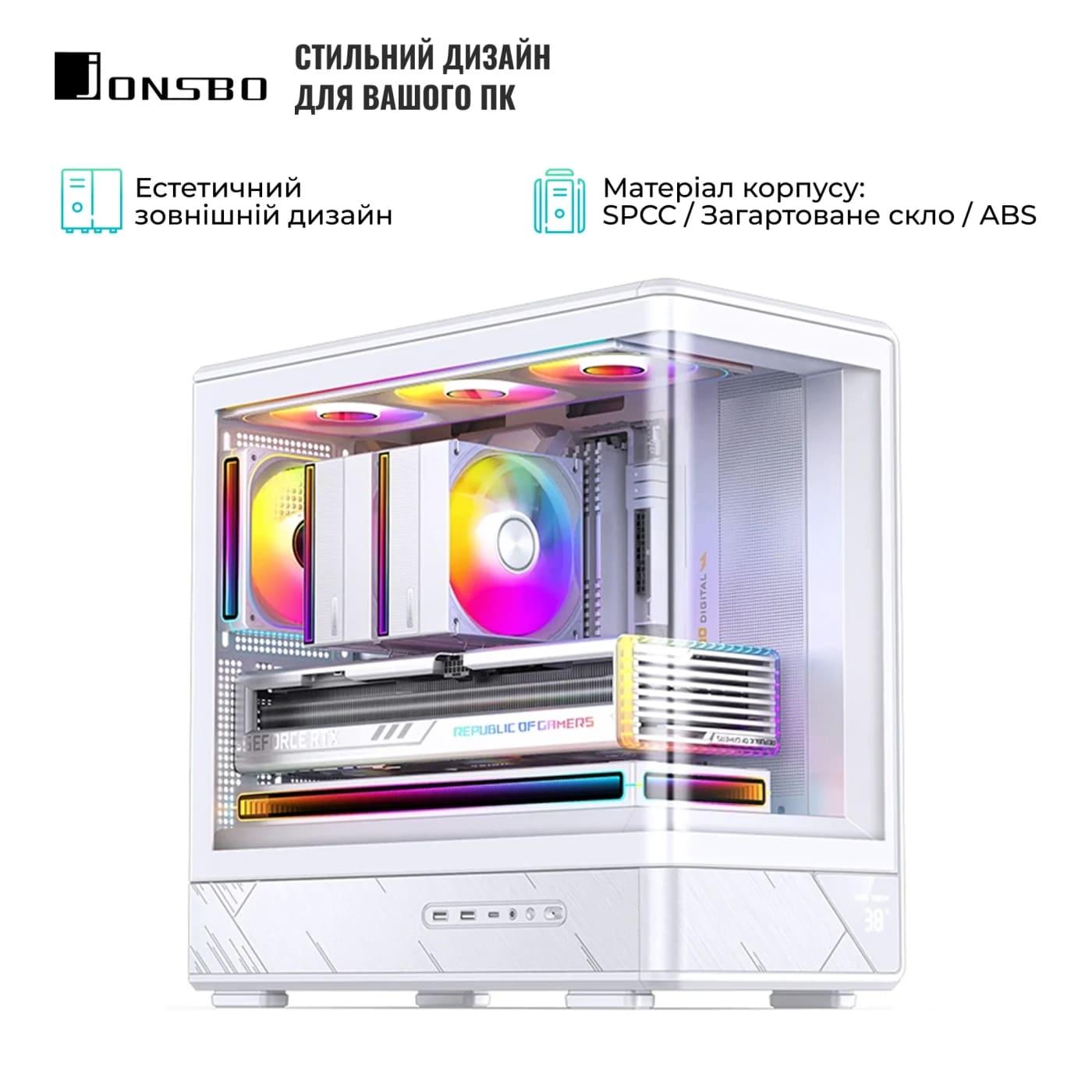 Корпус Jonsbo D200 White (D200 White)