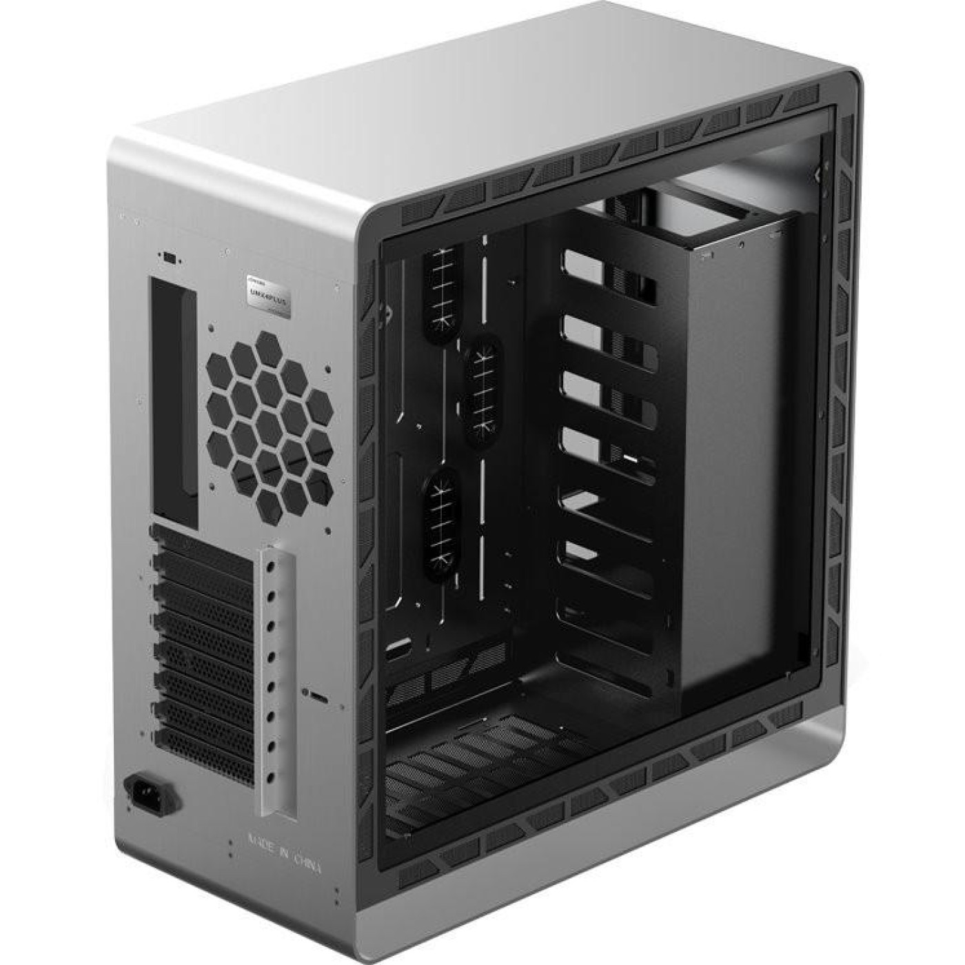 Корпус Jonsbo UMX6S Silver (UMX6S Silver) Без БП