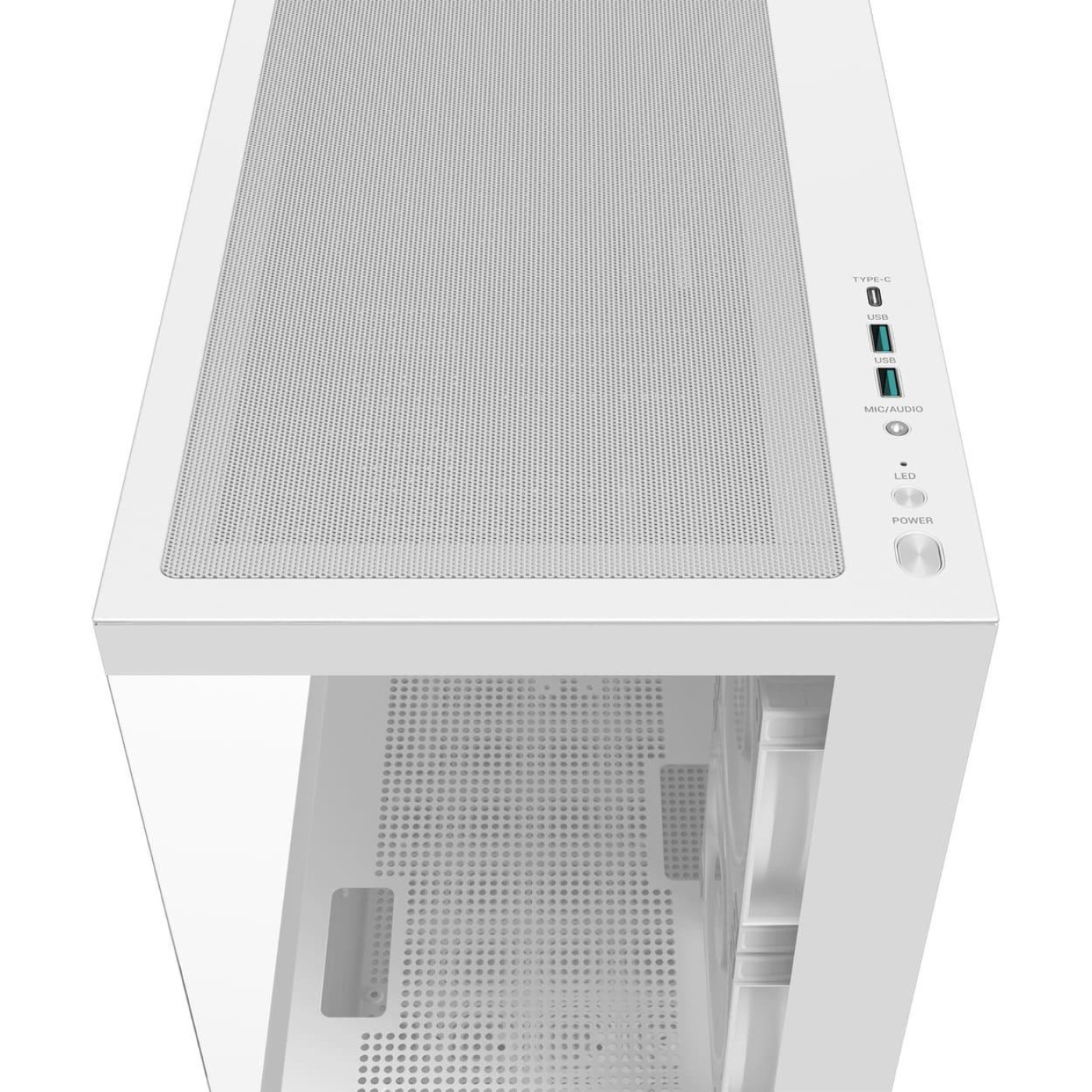 Корпус Deepcool CG380 3F Без БЖ White (R-CG380-WHAGM3-G)