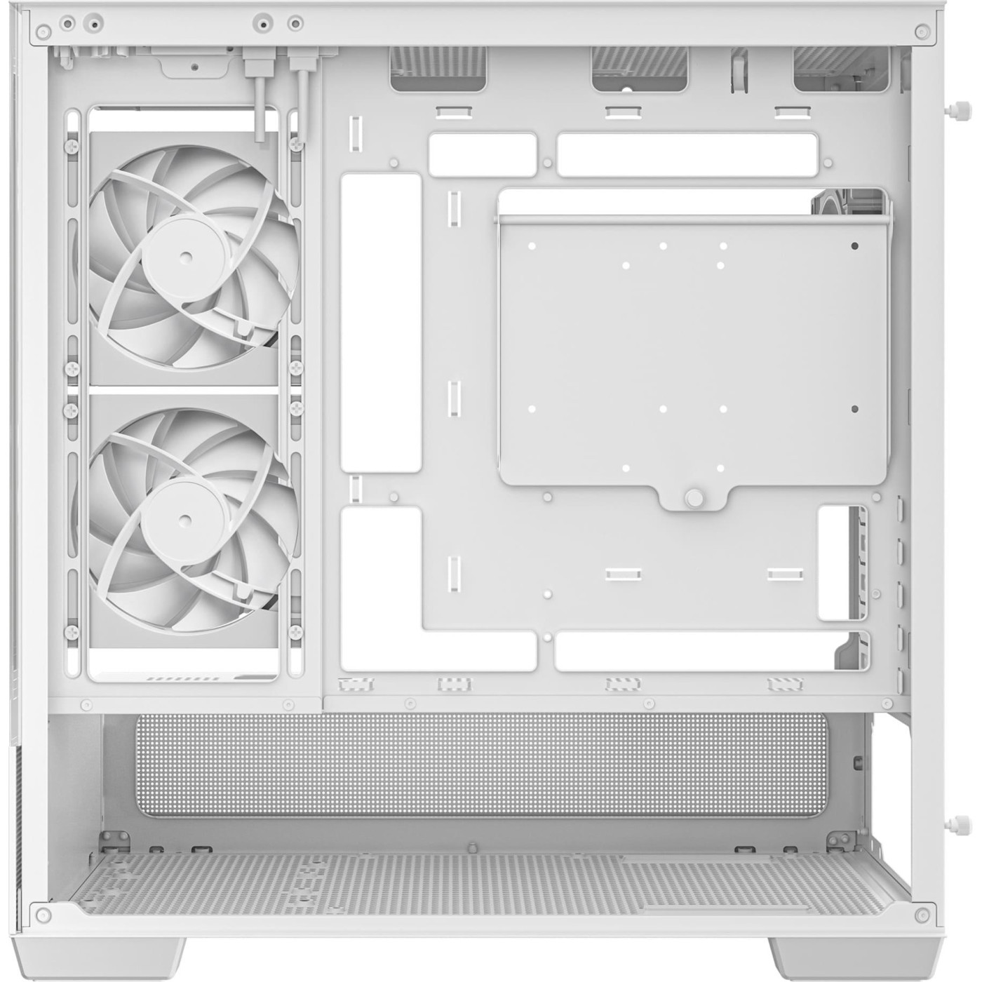 Корпус Deepcool CG380 3F Без БЖ White (R-CG380-WHAGM3-G)