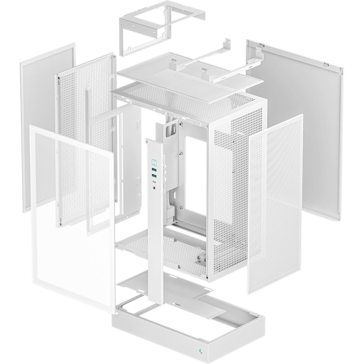 Корпус Deepcool CH170 PLUS без БЖ White (R-CH170-WHNGM0-G) Без БП