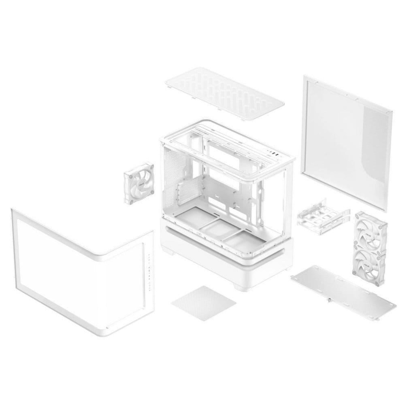 Корпус ASUS PRIME AP202 TG ARGB WHITE (90DC00P3-B19000)