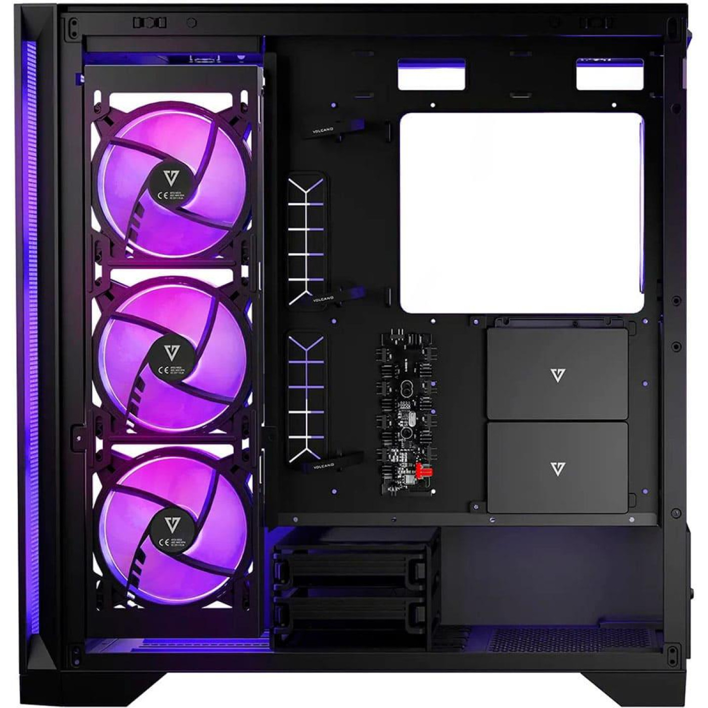 Корпус Modecom VOLCANO EXPANSE S без БП Black (AT-EXPANSE-SG-10-000000)