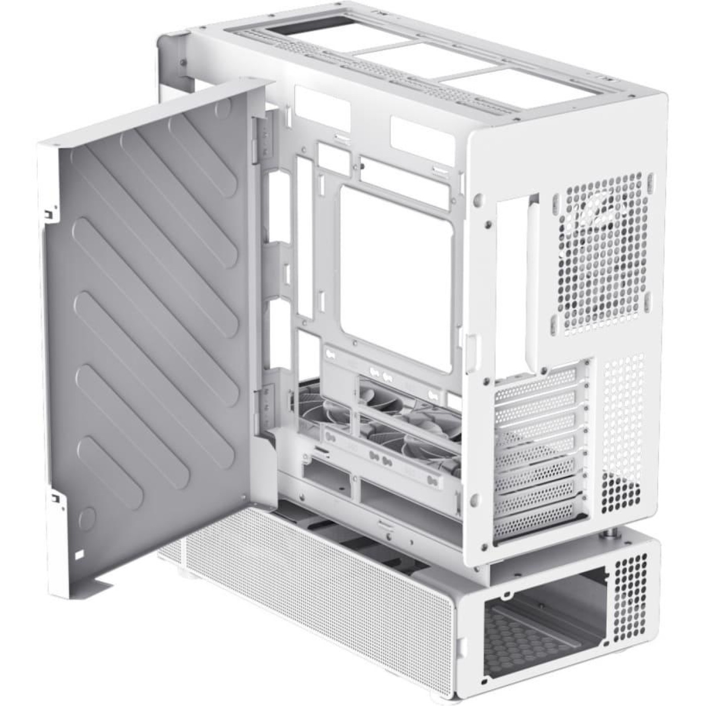 Корпус GameMax N90 Tempered Glass без БЖ White (N90 WH)