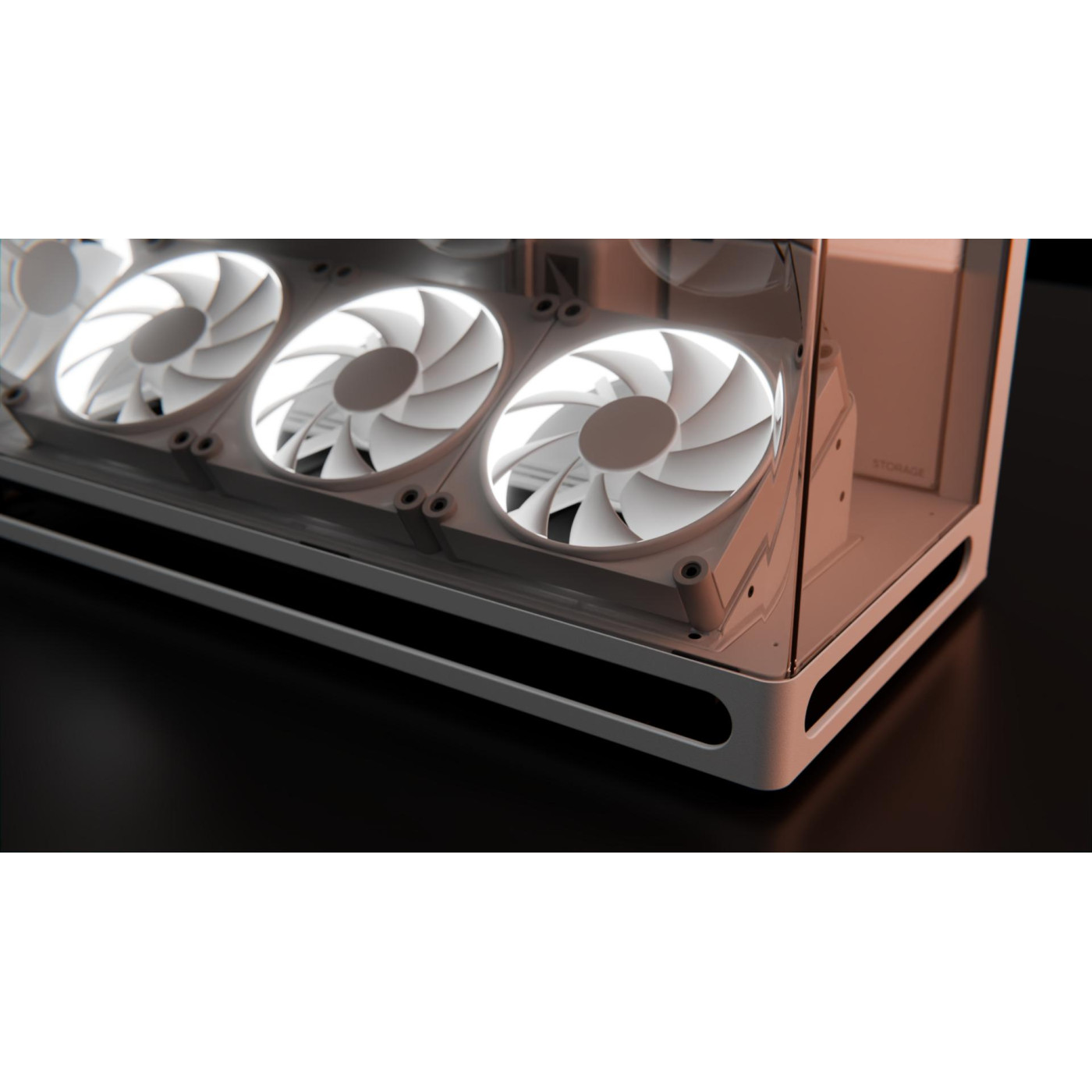 Корпус HAVN HS 420 VGPU Edition White (HVN-CA-HS420-07)
