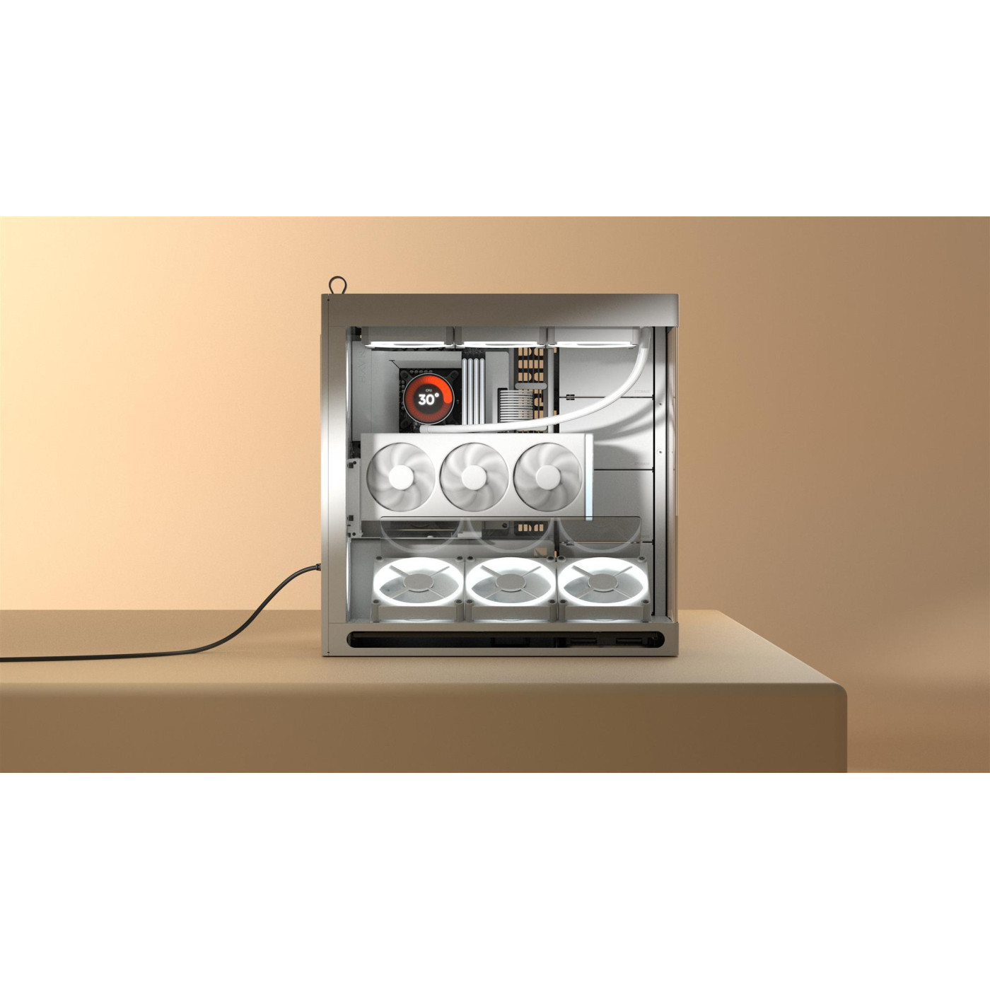 Корпус HAVN HS 420 VGPU Edition White (HVN-CA-HS420-07)
