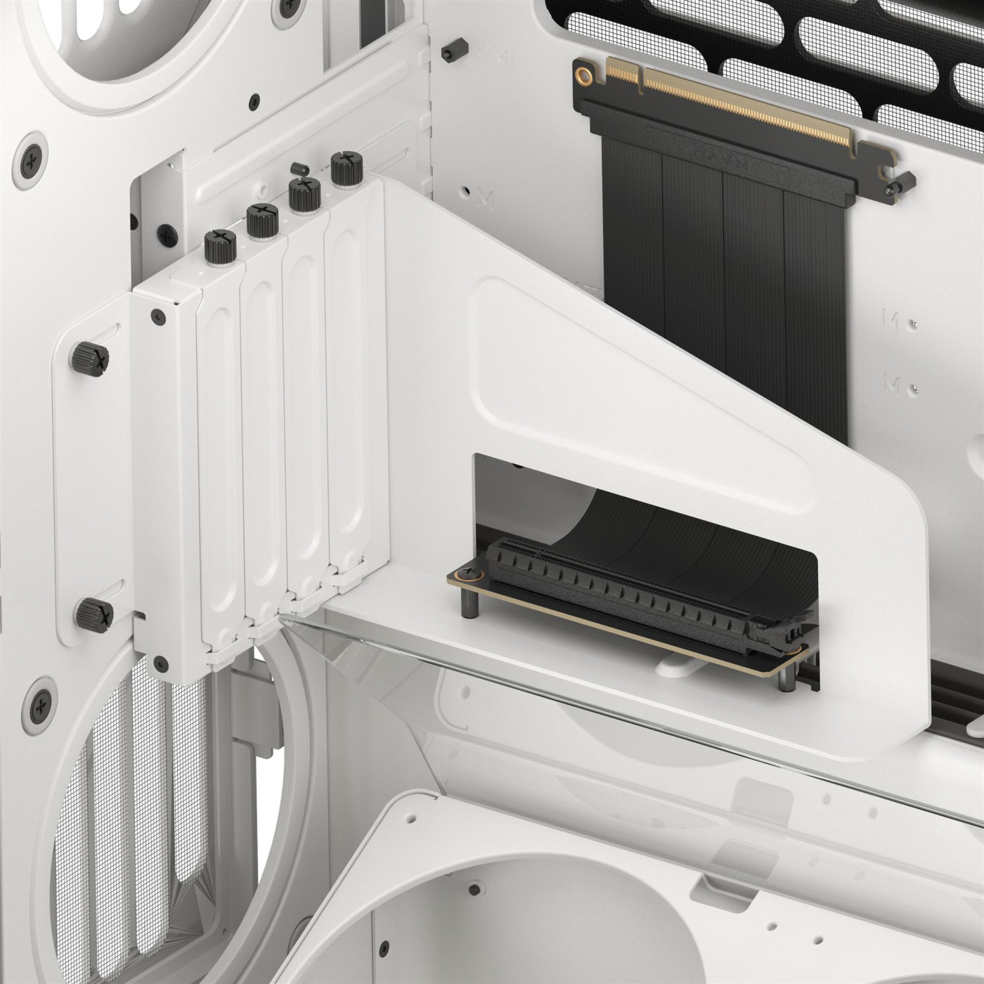 Корпус HAVN HS 420 VGPU Edition White (HVN-CA-HS420-07)
