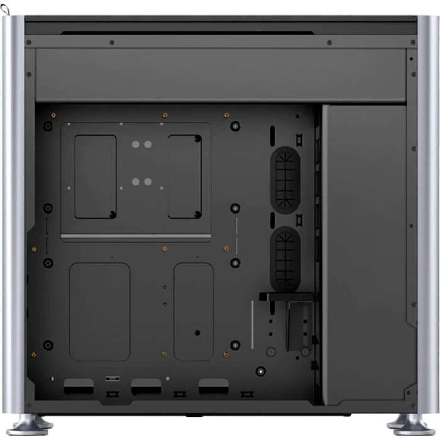 Корпус Jonsplus i400-A Aluminum Silver (i400-A Silver) Без БП