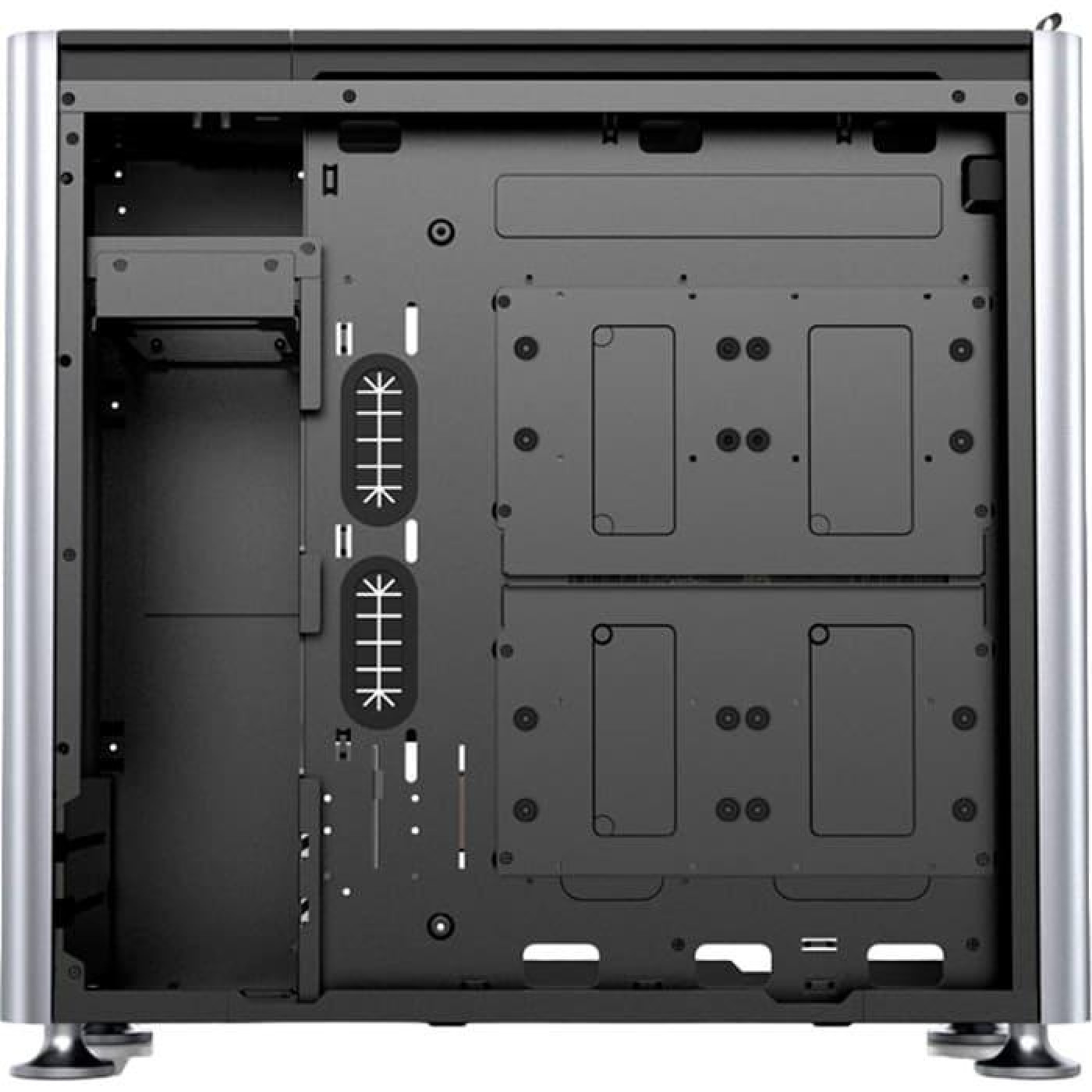 Корпус Jonsplus i400-A Aluminum Silver (i400-A Silver) Без БП