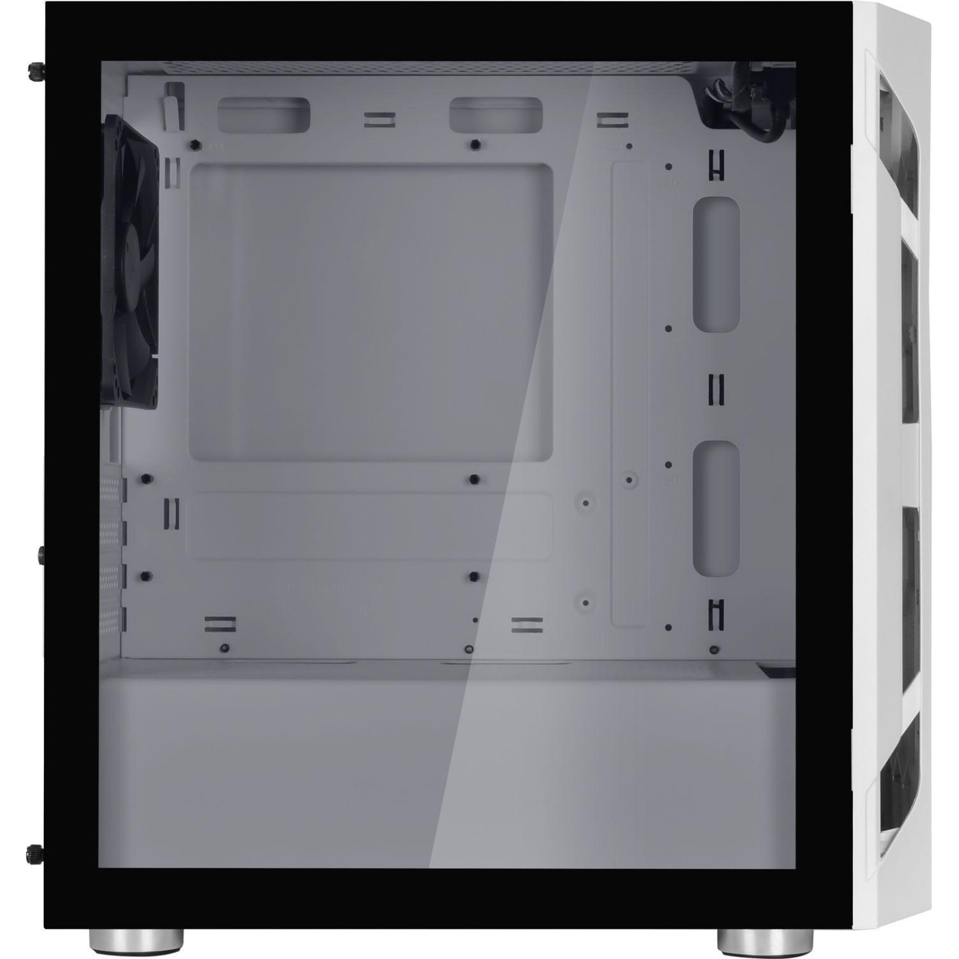 Корпус SilverStone FARA FAH1MW-G, без БЖ, 1xUSB3.0, 2xUSB2.0, 1x120mm Black fan, TG Side Panel, mATX (SST-FAH1MW-G) Без БП
