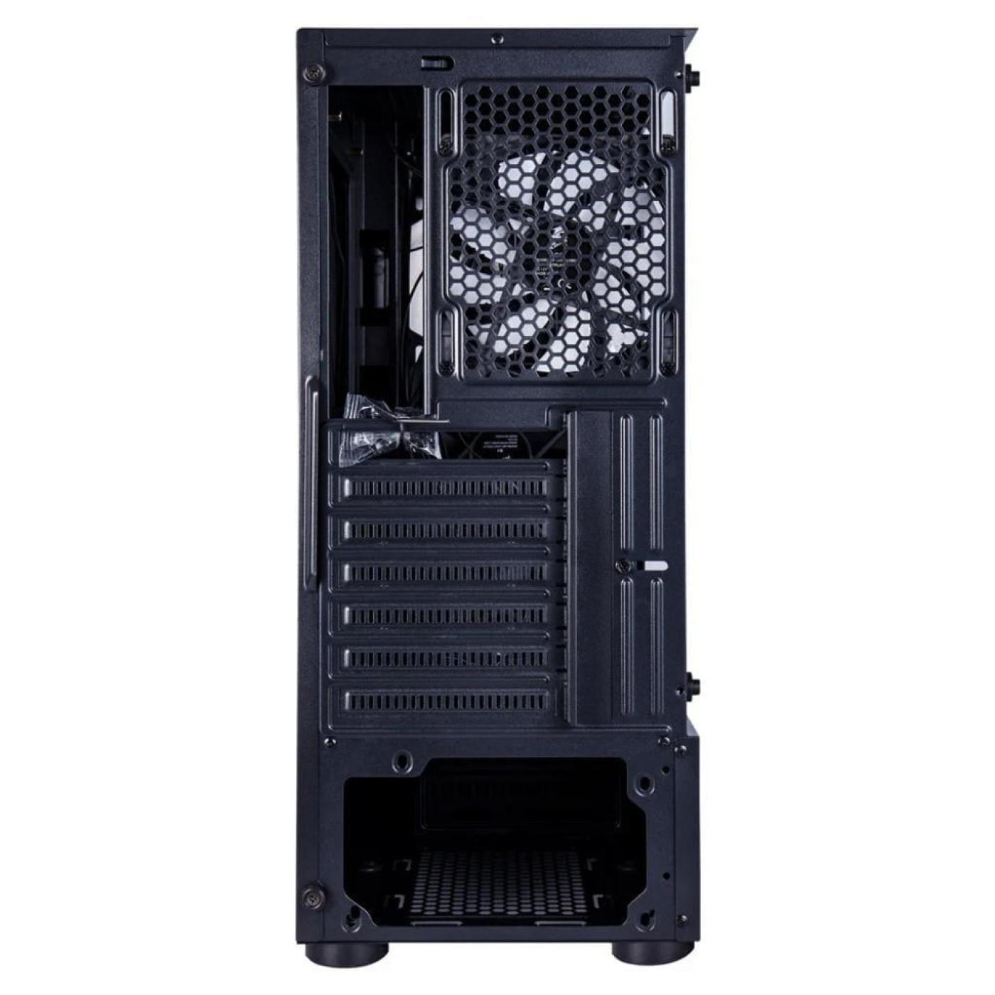 Корпус 1stPlayer F4-3A1-15LED Blue (F4-3A1-15LED BLUE) Без БП Б/в