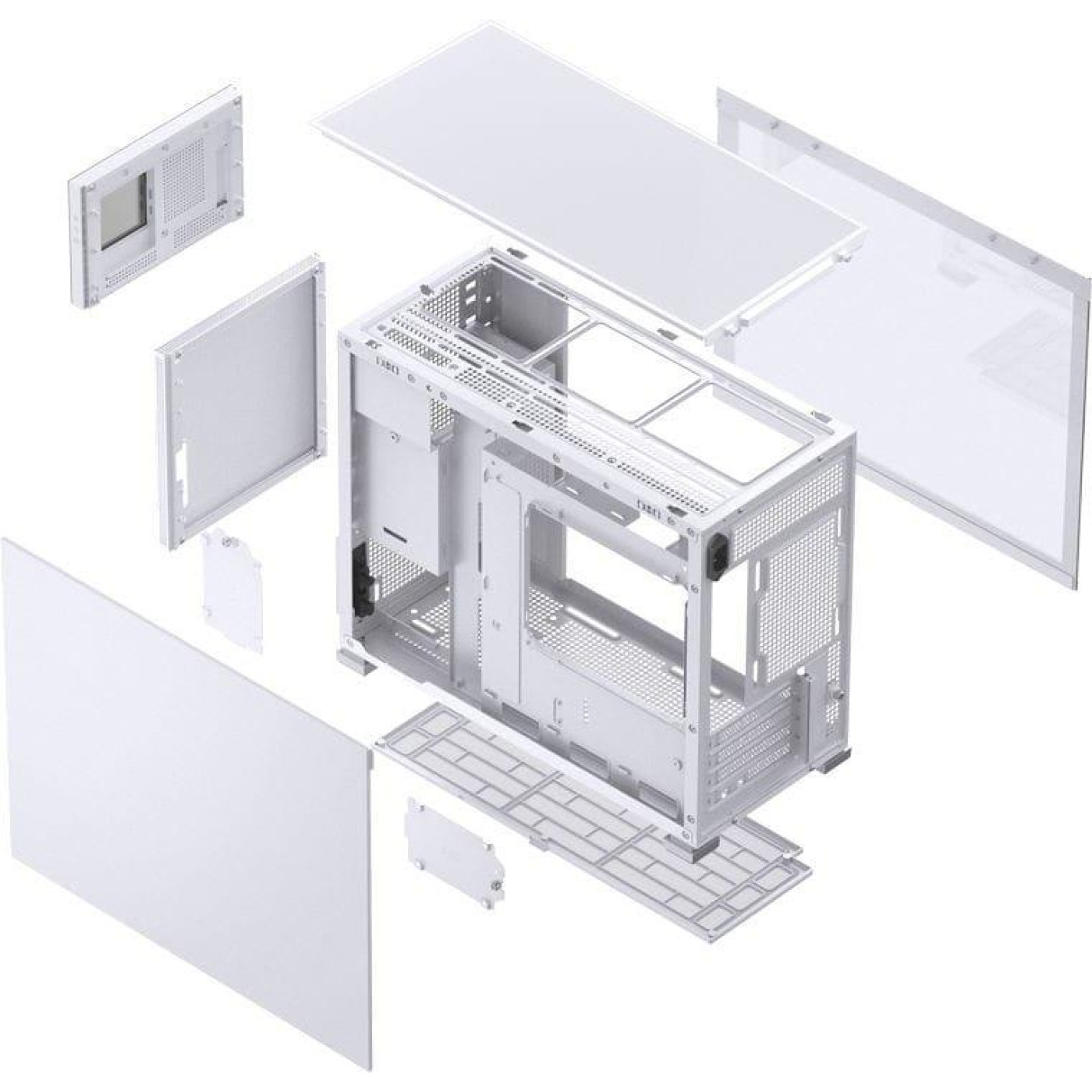 Корпус Jonsbo D31 MESH SC White (D31 MESH SC White) Без БП Б/у
