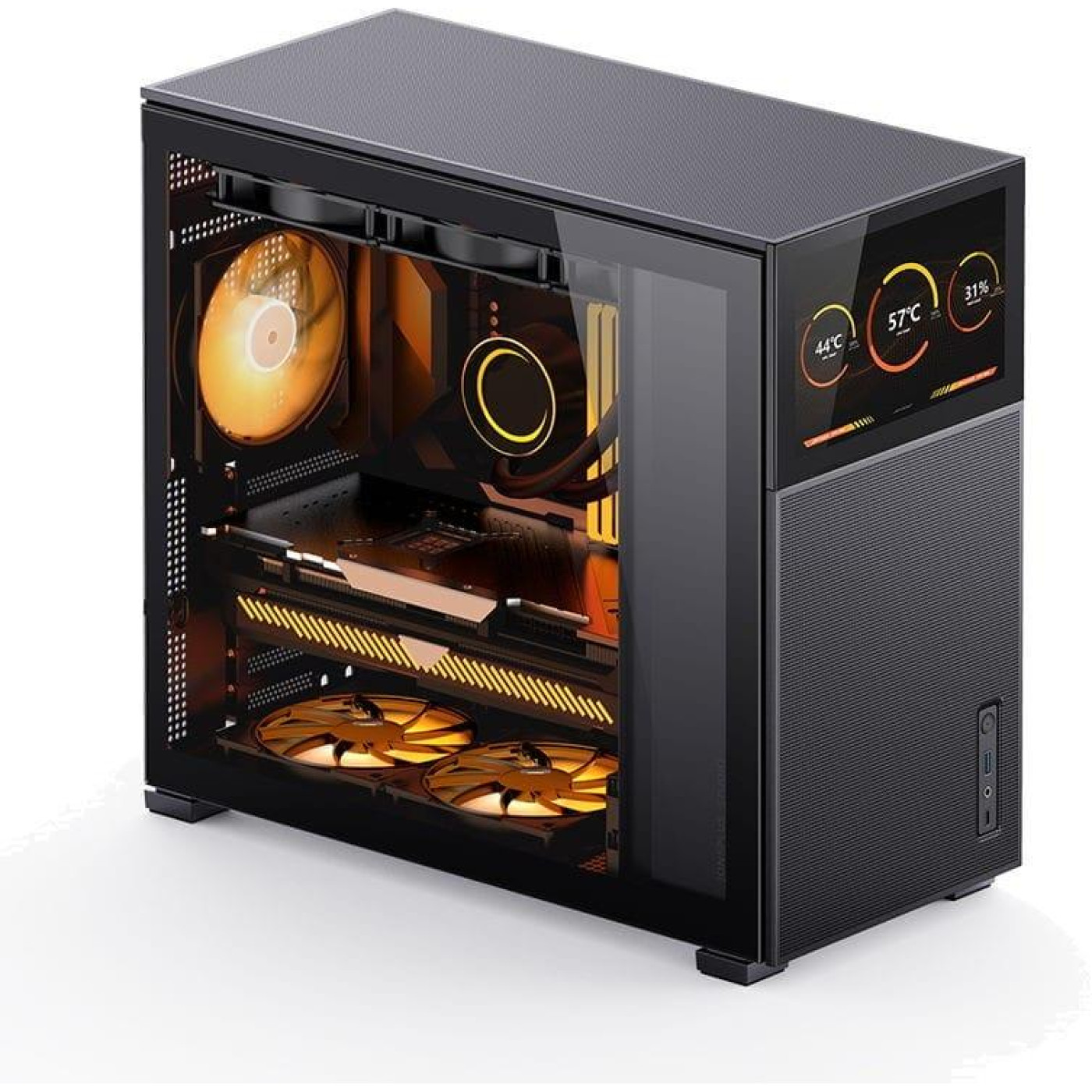 Корпус Jonsbo D41 MESH SC Black (D41 MESH SC Black) Без БП