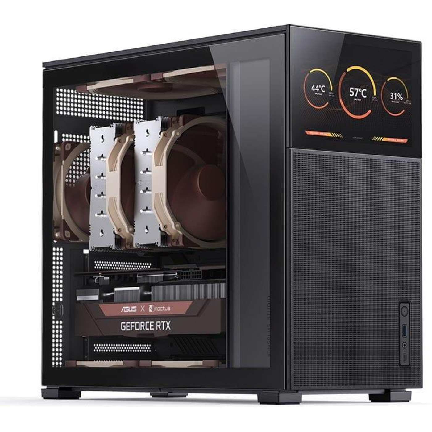 Корпус Jonsbo D41 MESH SC Black (D41 MESH SC Black) Без БП