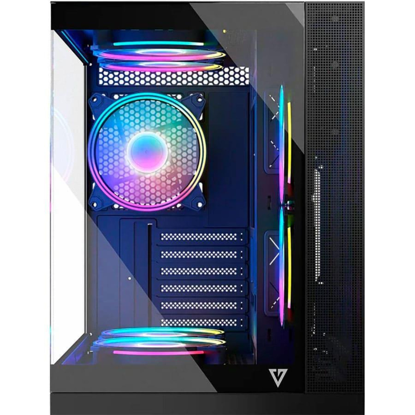 Корпус Modecom VOLCANO PANORAMA APEX GREY без БП (AT-PANORAMA-5F-ARGB-10-00)