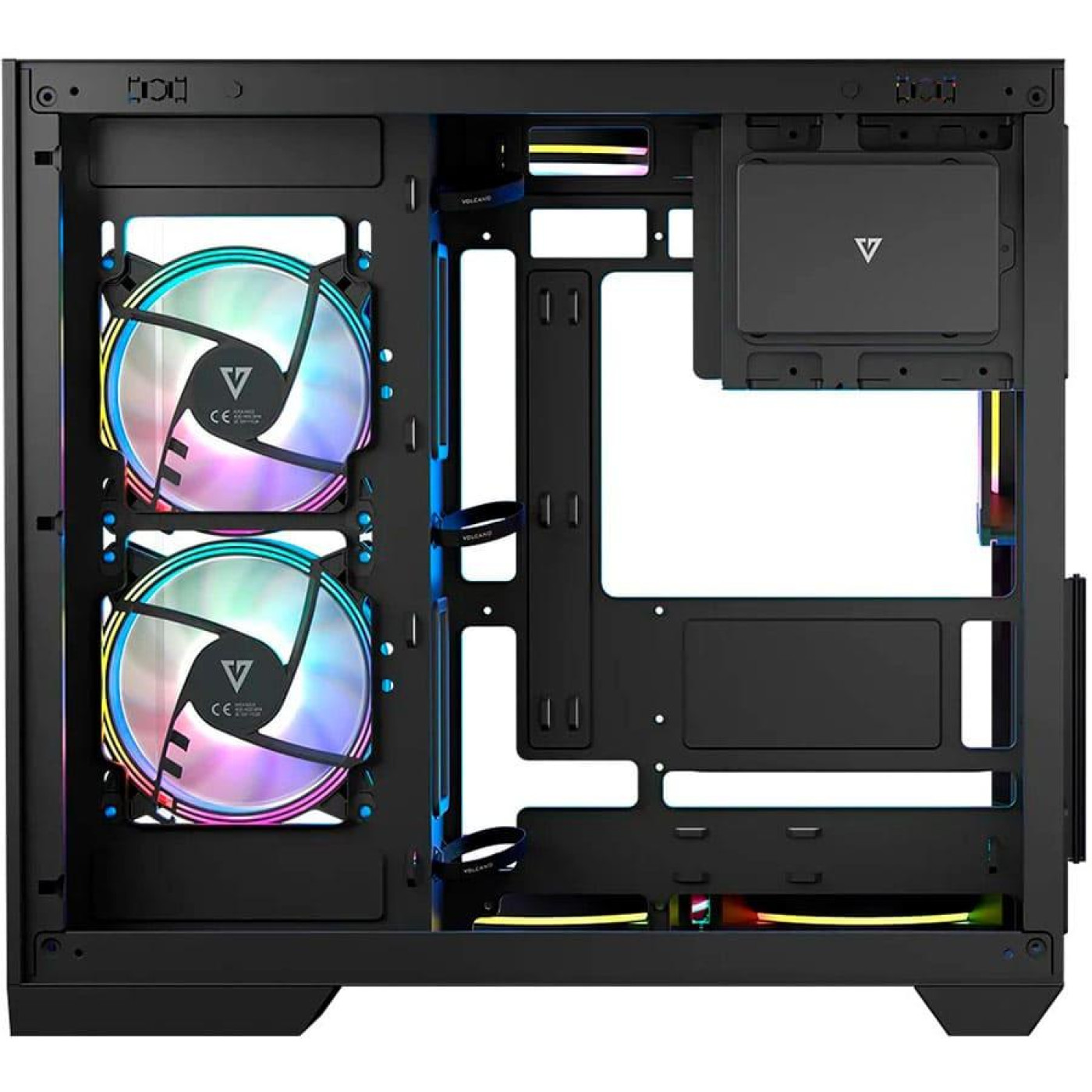 Корпус Modecom VOLCANO PANORAMA APEX GREY без БП (AT-PANORAMA-5F-ARGB-10-00)