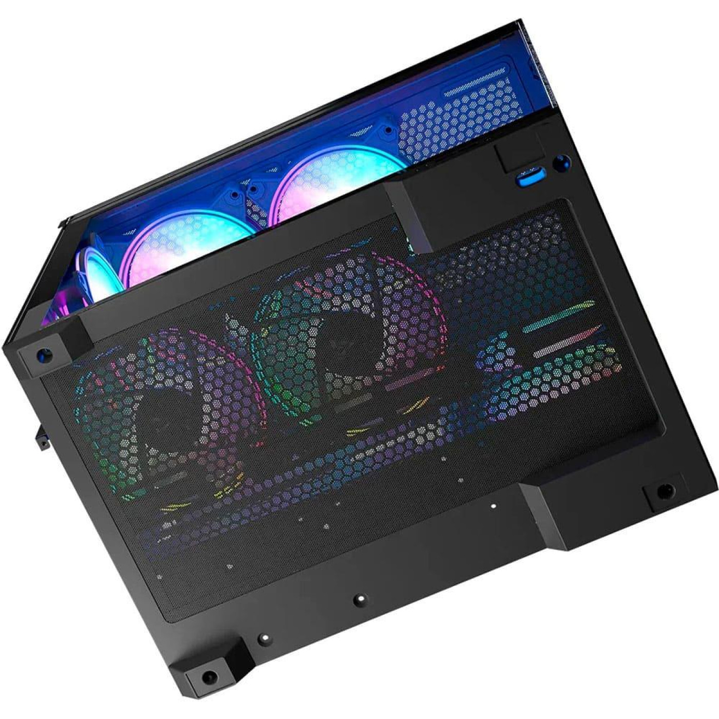 Корпус Modecom VOLCANO PANORAMA APEX GREY без БП (AT-PANORAMA-5F-ARGB-10-00)