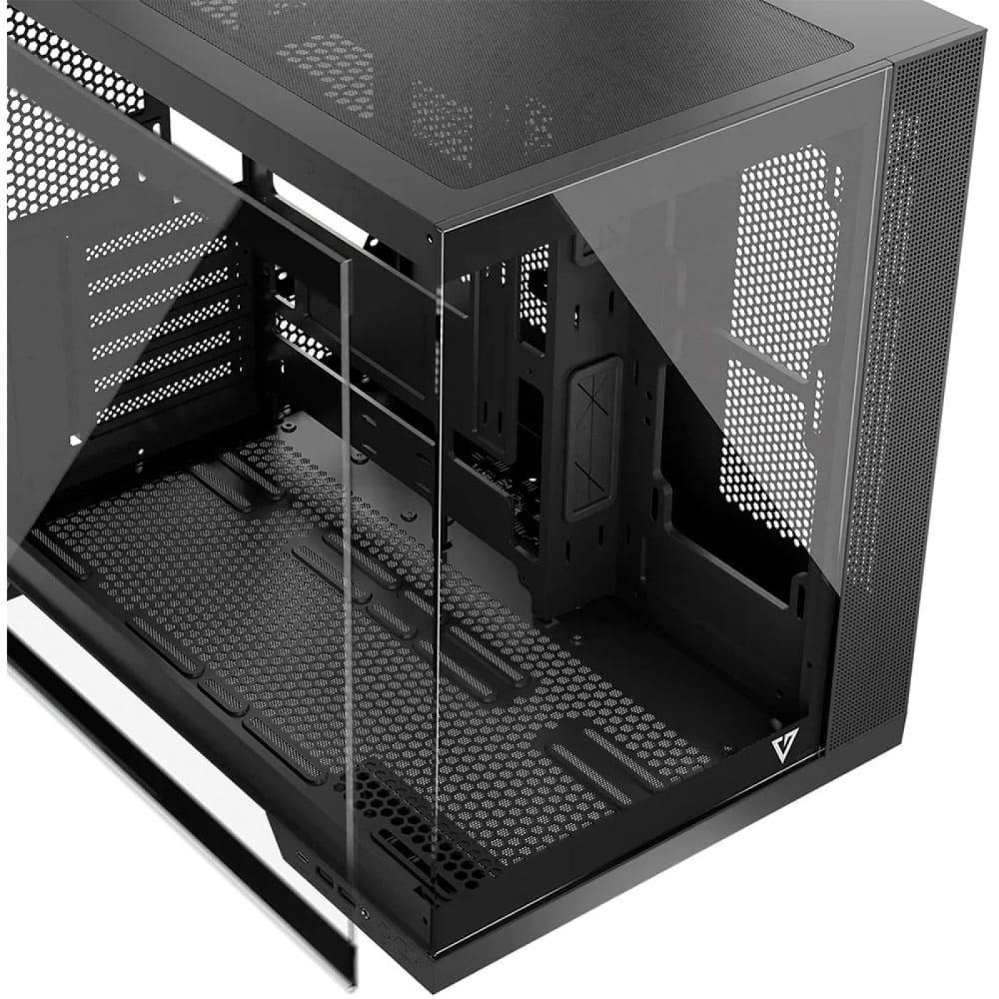 Корпус Modecom VOLCANO PANORAMA APEX GREY без БП (AT-PANORAMA-5F-ARGB-10-00)