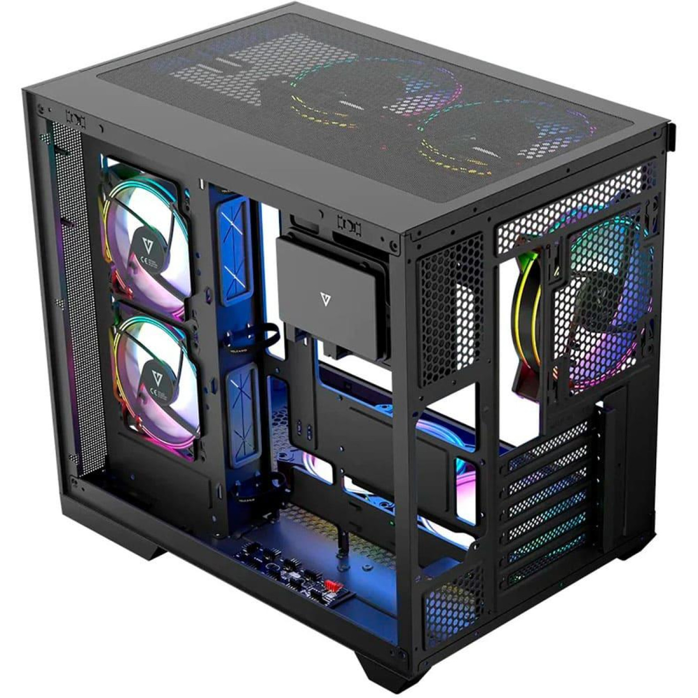 Корпус Modecom VOLCANO PANORAMA APEX без БП Grey (AT-PANORAMA-7F-ARGB-10-00)