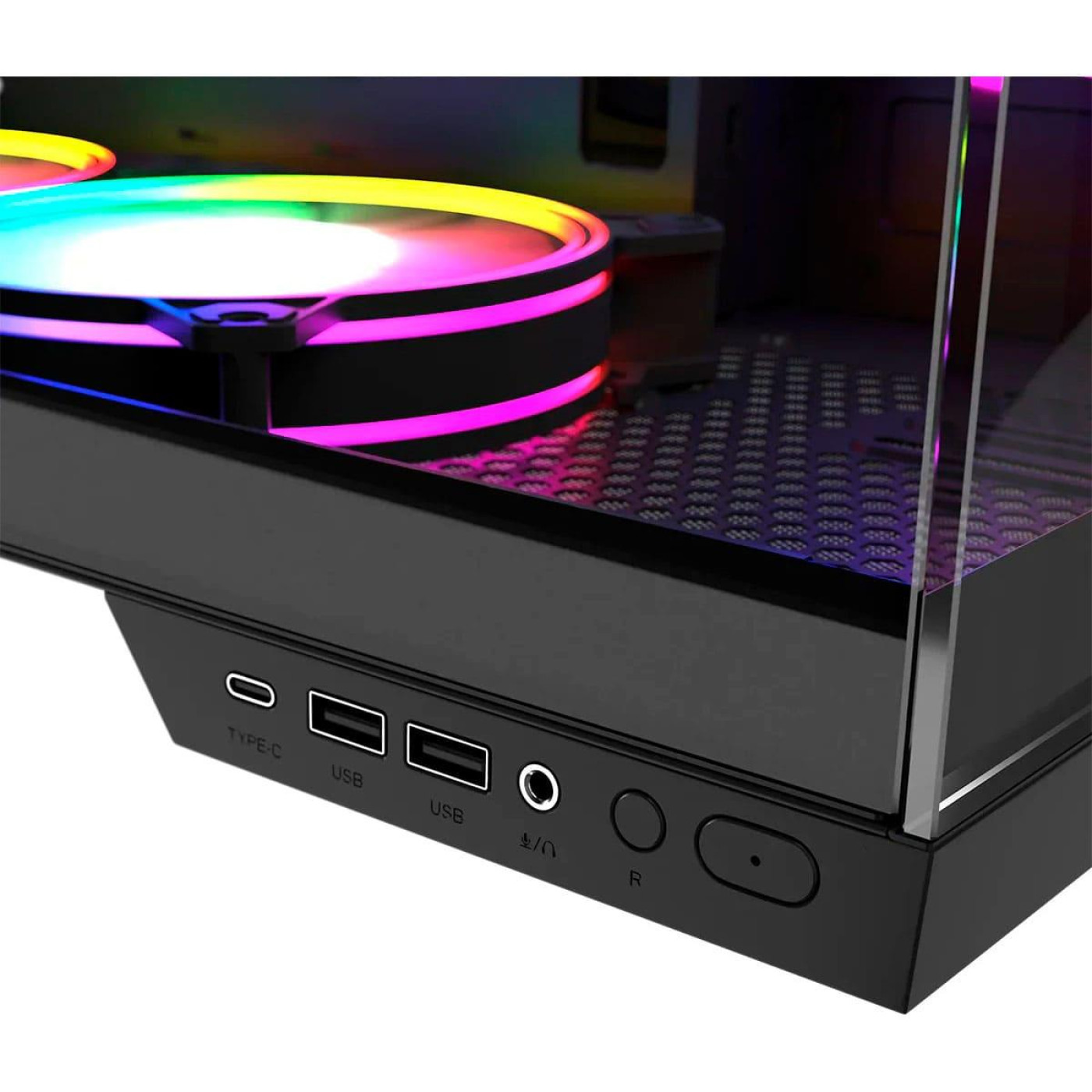 Корпус Modecom VOLCANO PANORAMA APEX без БП Grey (AT-PANORAMA-7F-ARGB-10-00)