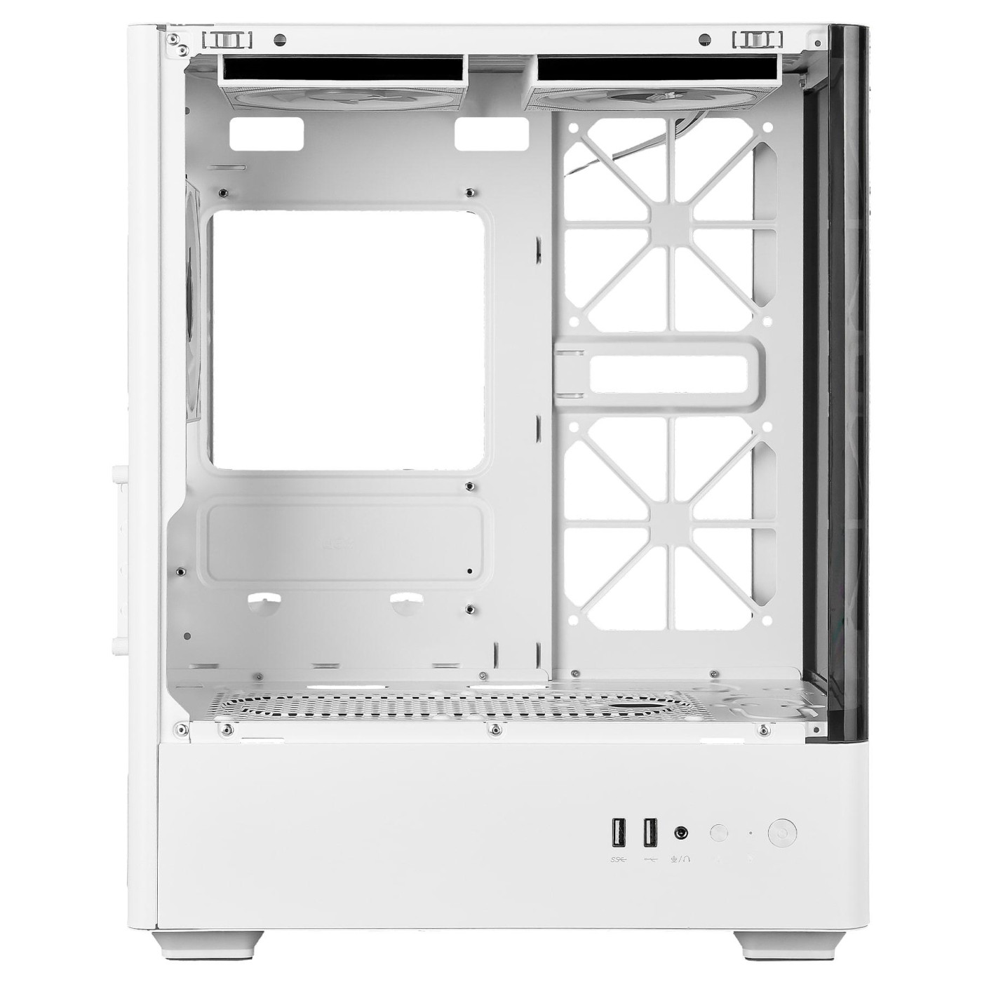 Корпус Prologix Lumi GM-01AW Glass White