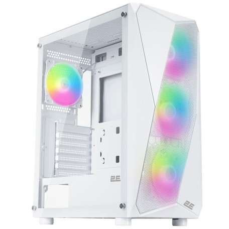 Корпус 2E GAMING Aruba G3313W ARGB без БП White (2E-G3313W)