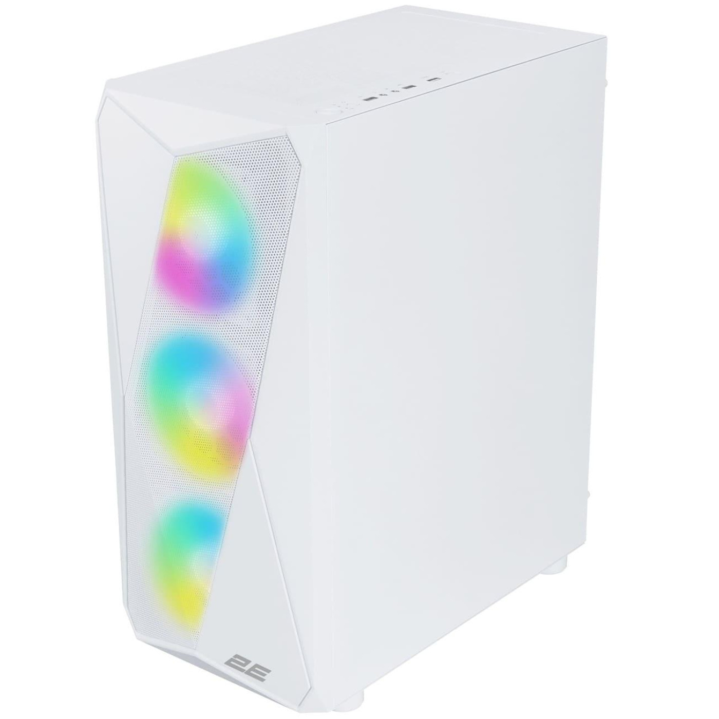 Корпус 2E GAMING Aruba G3313W ARGB без БП White (2E-G3313W)
