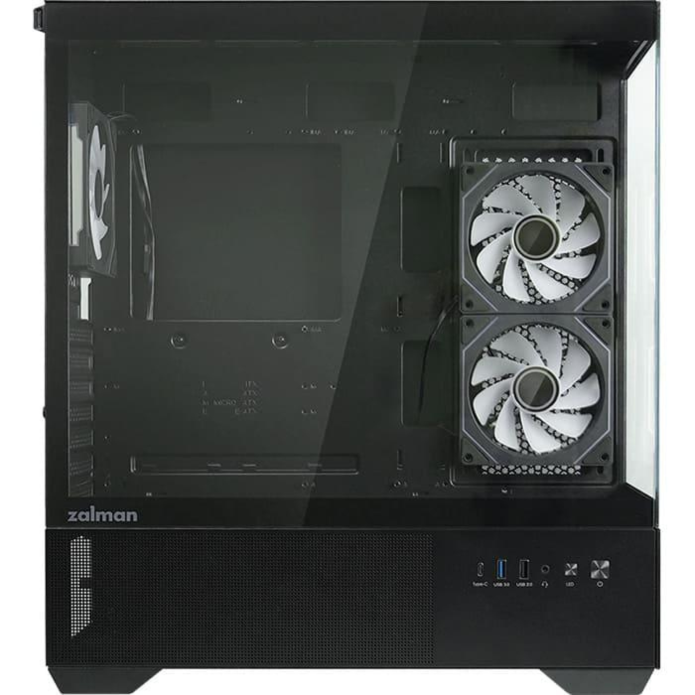 Корпус Zalman Chronix без БП Black (CHRONIXBLACK)