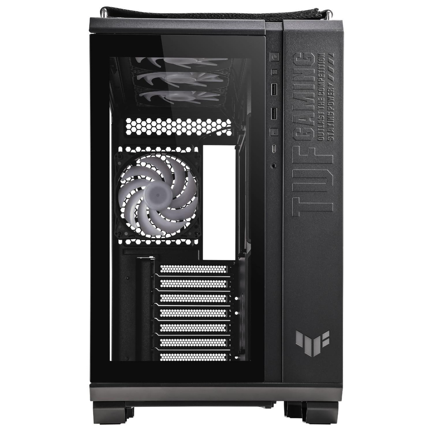 Корпус ASUS TUF Gaming GT502 Plus Black (90DC0090-B19010)