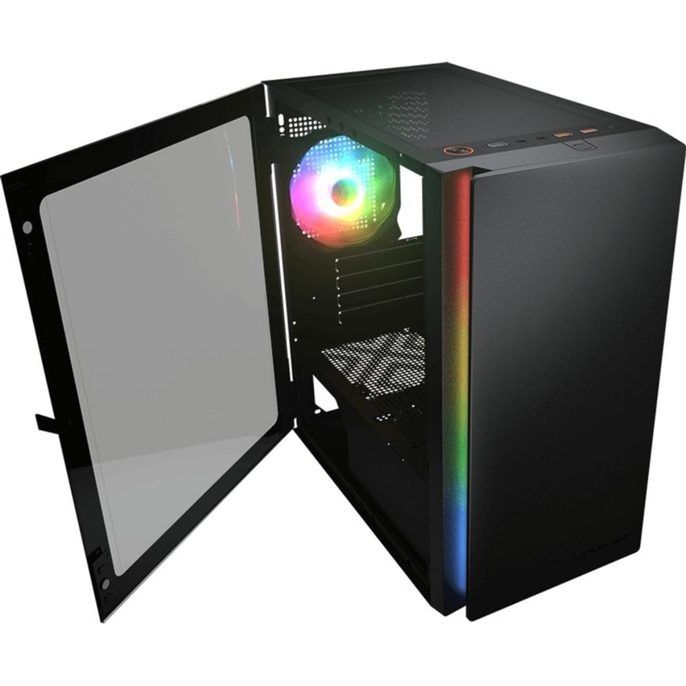 Корпус Cougar Purity RGB (Black) (Purity RGB (Black)) Без БП
