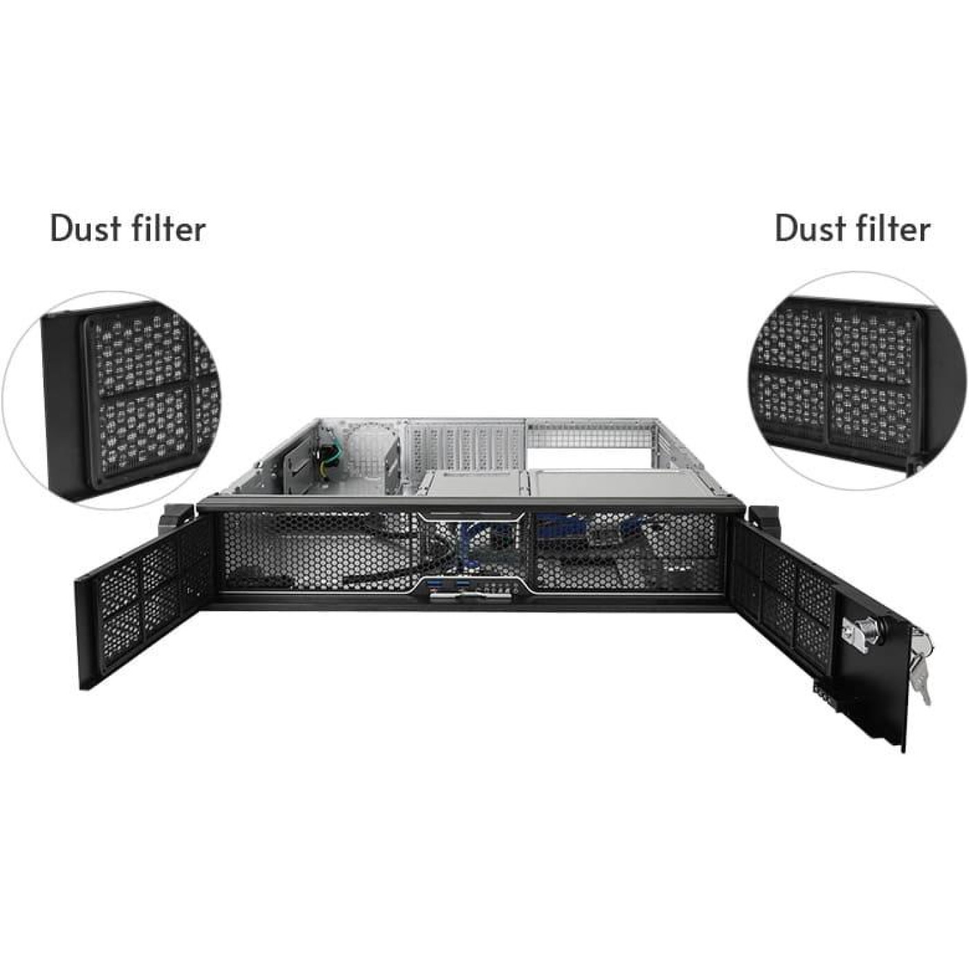 Корпус Chieftec UNC-209S-B-OP без БП ATX (UNC-209S-B-OP)