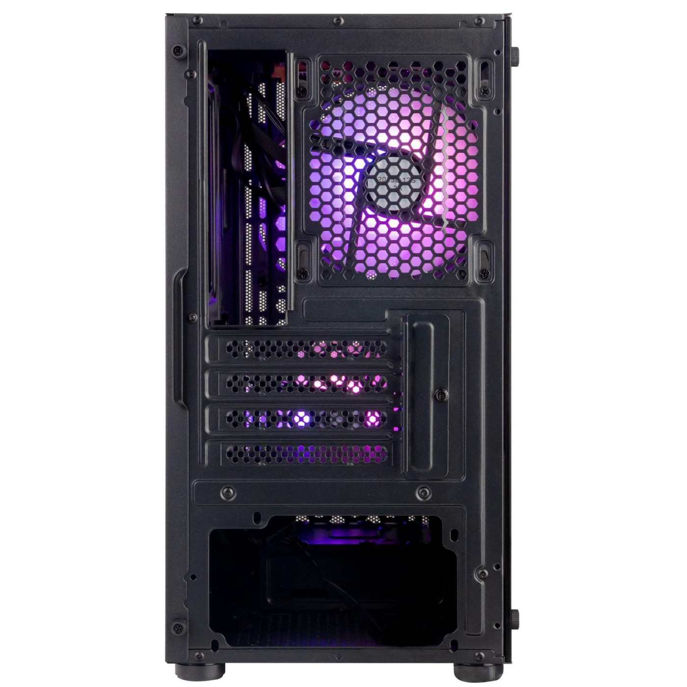 Корпус ProLogix E102 Tempered Glass&Mesh Black (E102) Без БП